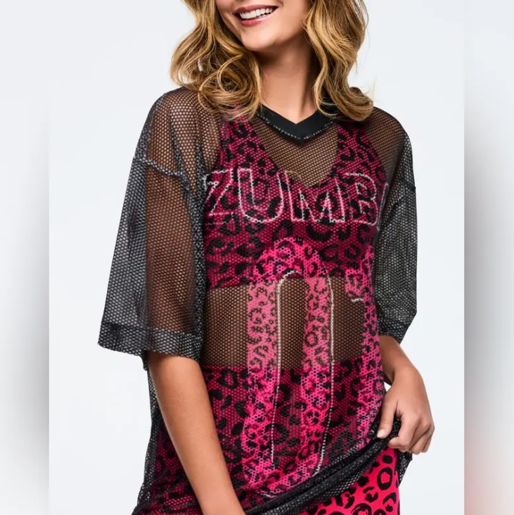 Koszulka siatka Zumba Sizzlin’