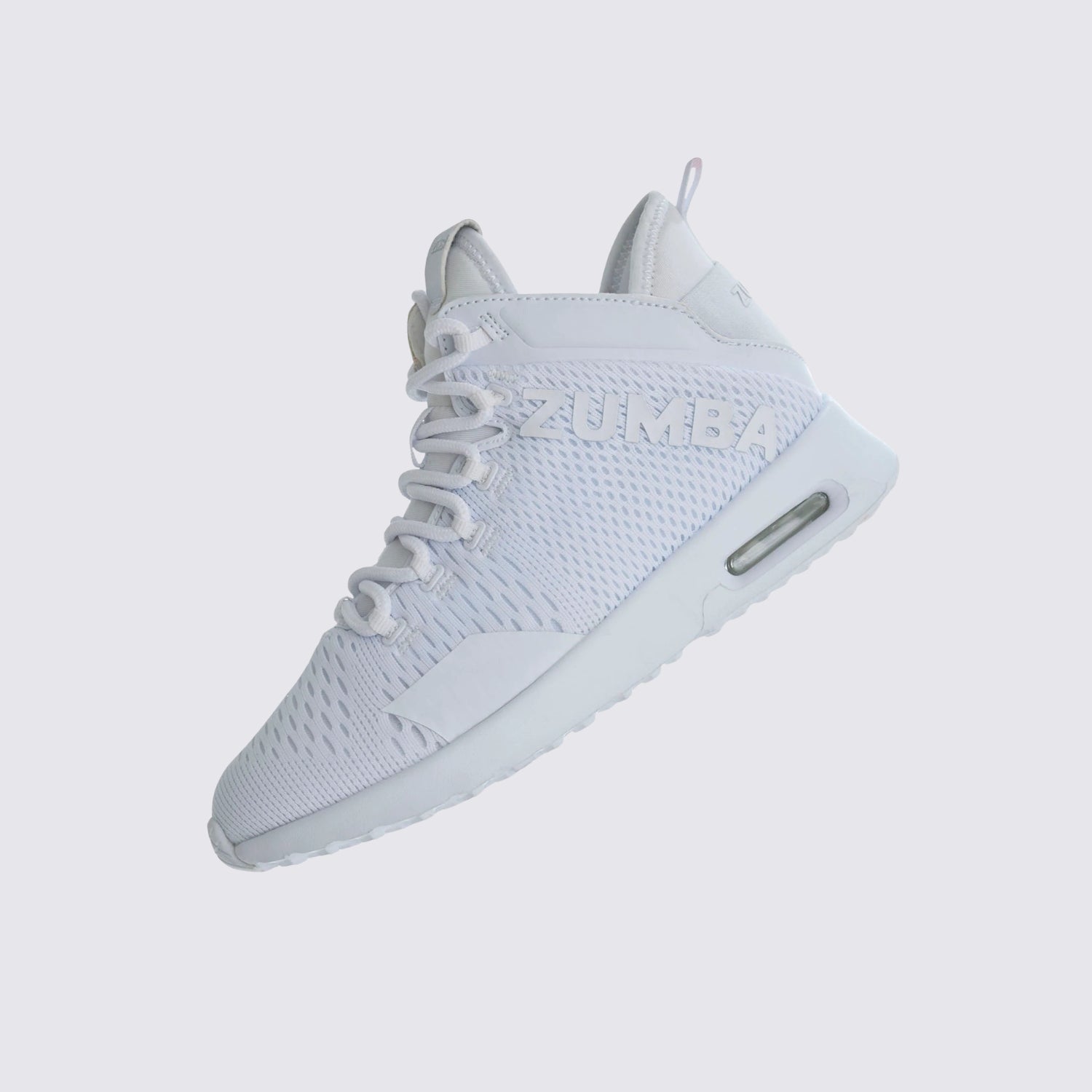 Buty białe z wysoką cholewką