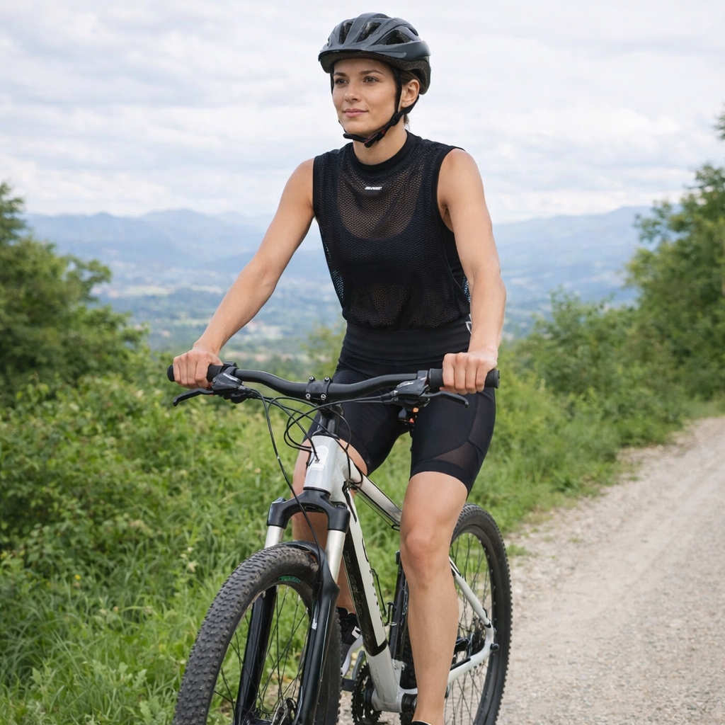 Bikery z wstawkami z siateczki Zumba Funscape