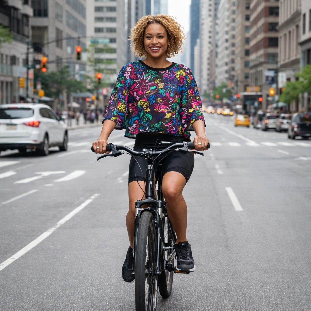 Koszulka z siateczki crop Zumba Sizzlin'