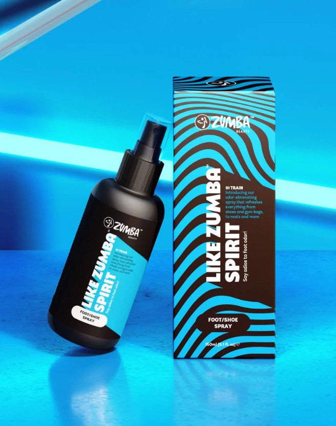 Spray do stóp i obuwia Zumba Beauty