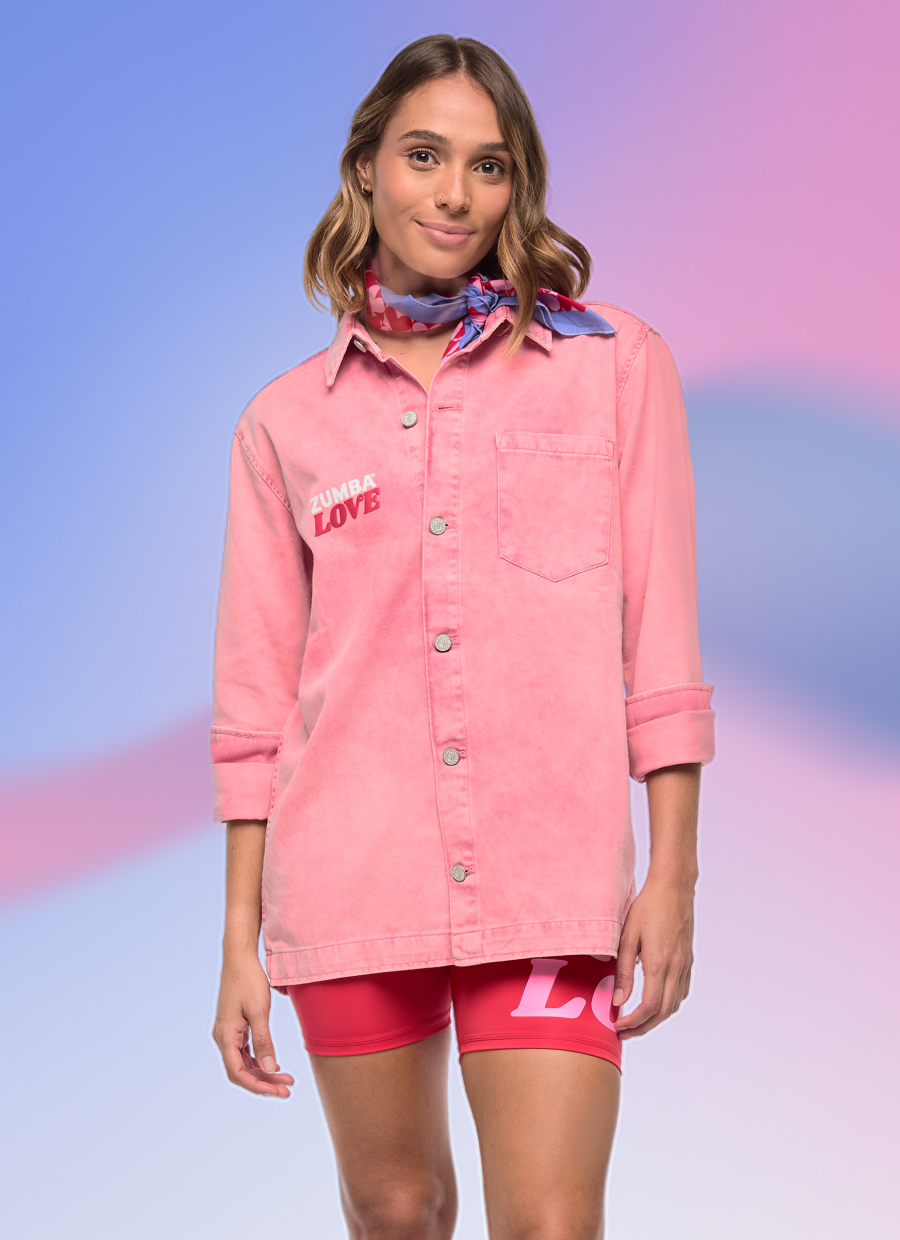 Zumba Love Shacket Shirt