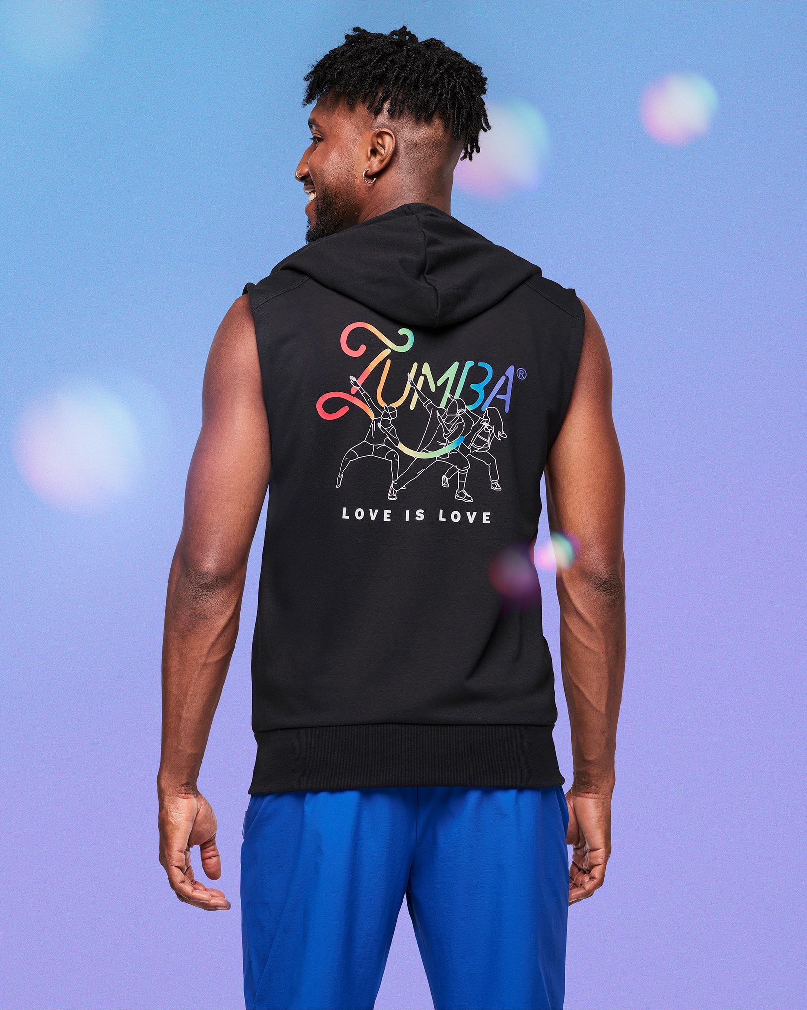 Zumba Zip Up Hoodie Pride