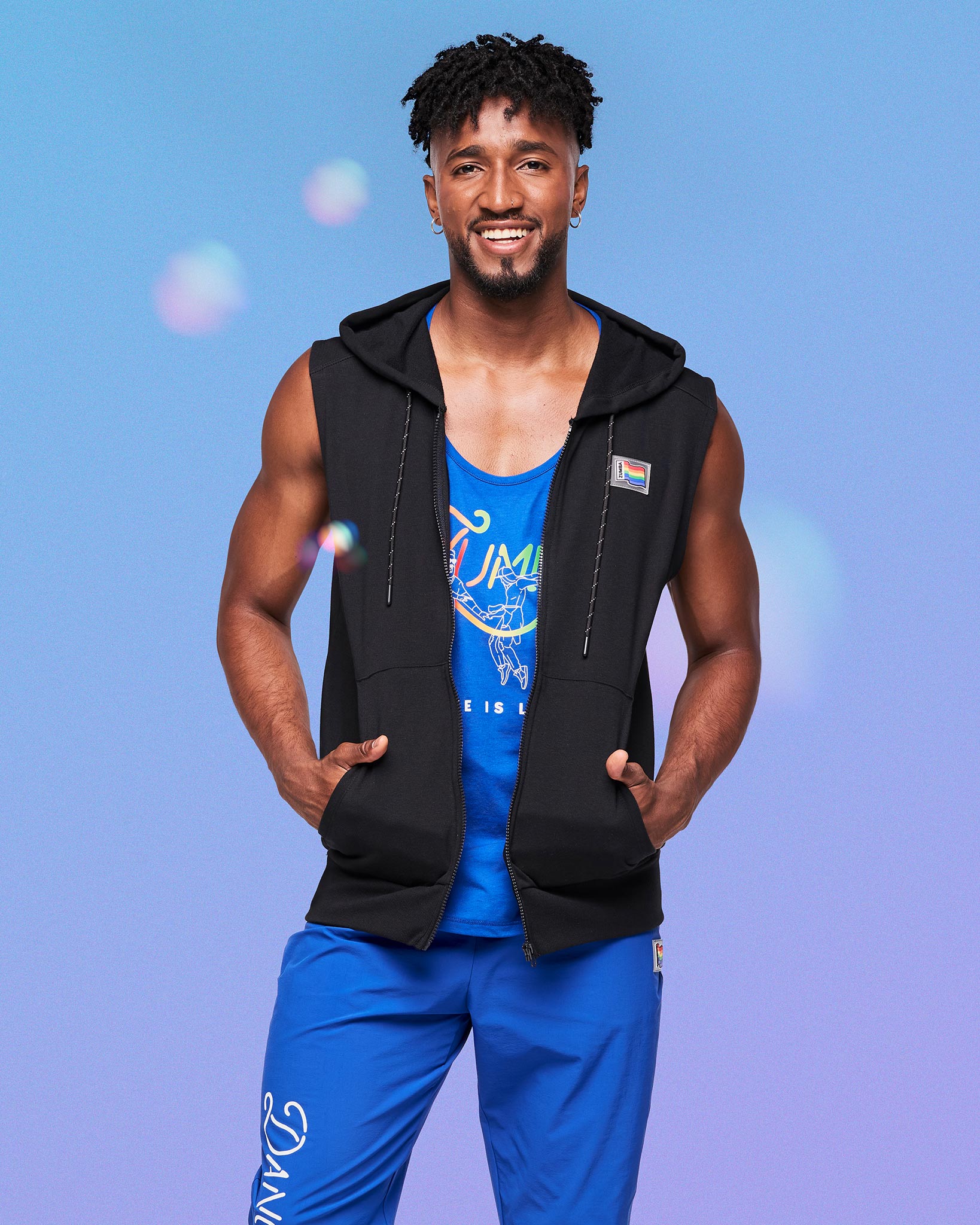 Zumba Zip Up Hoodie Pride