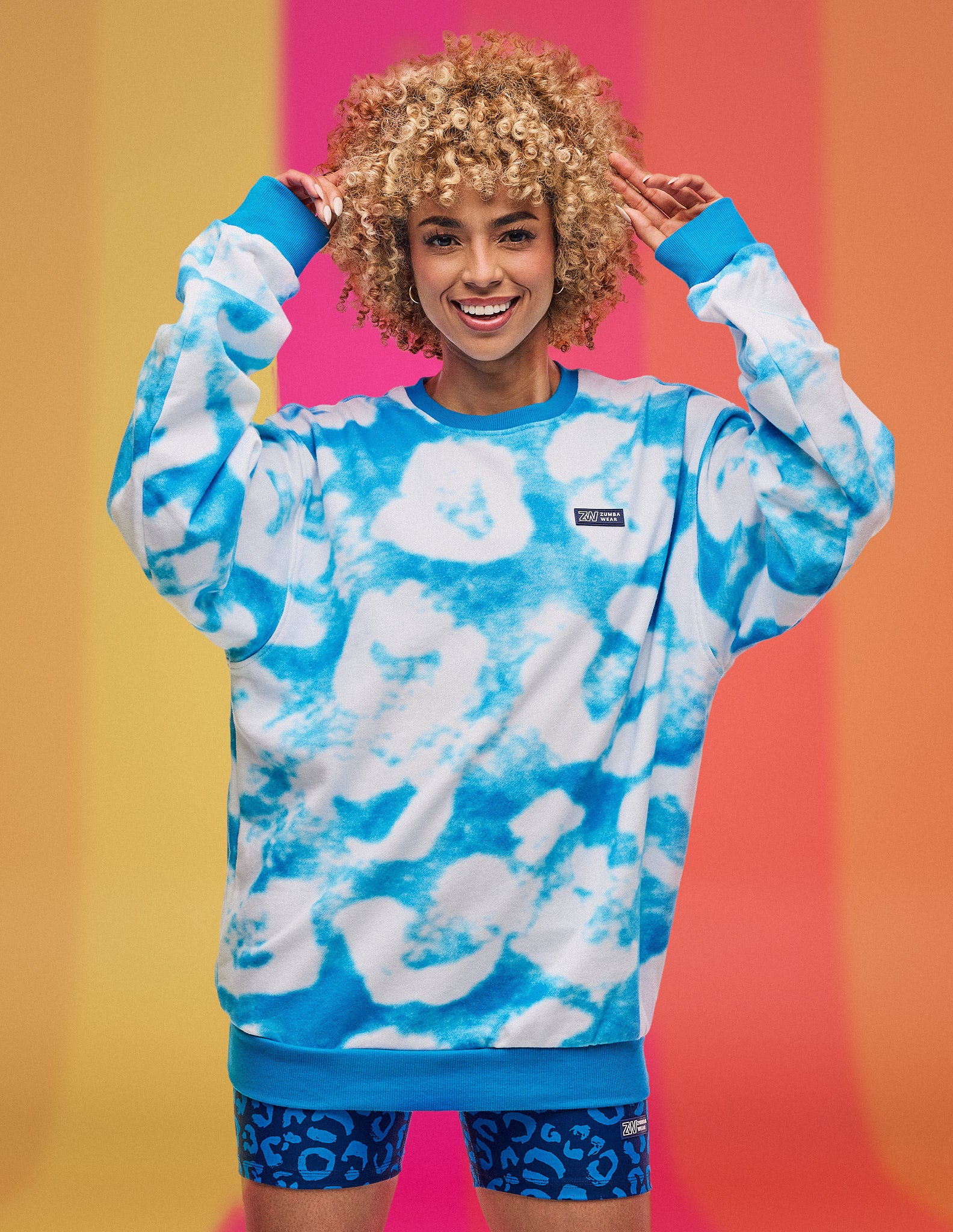 Bluza oversize unisex Zumba Sizzlin'
