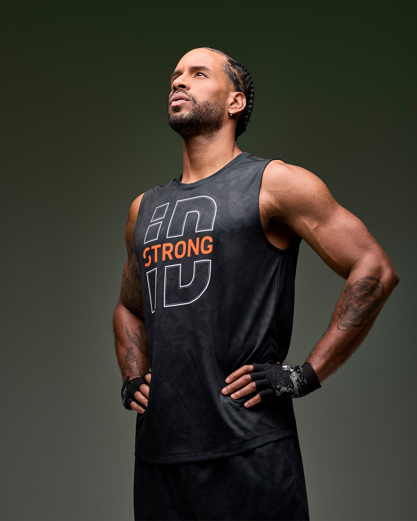Koszulka unisex bez rękawów STRONG iD