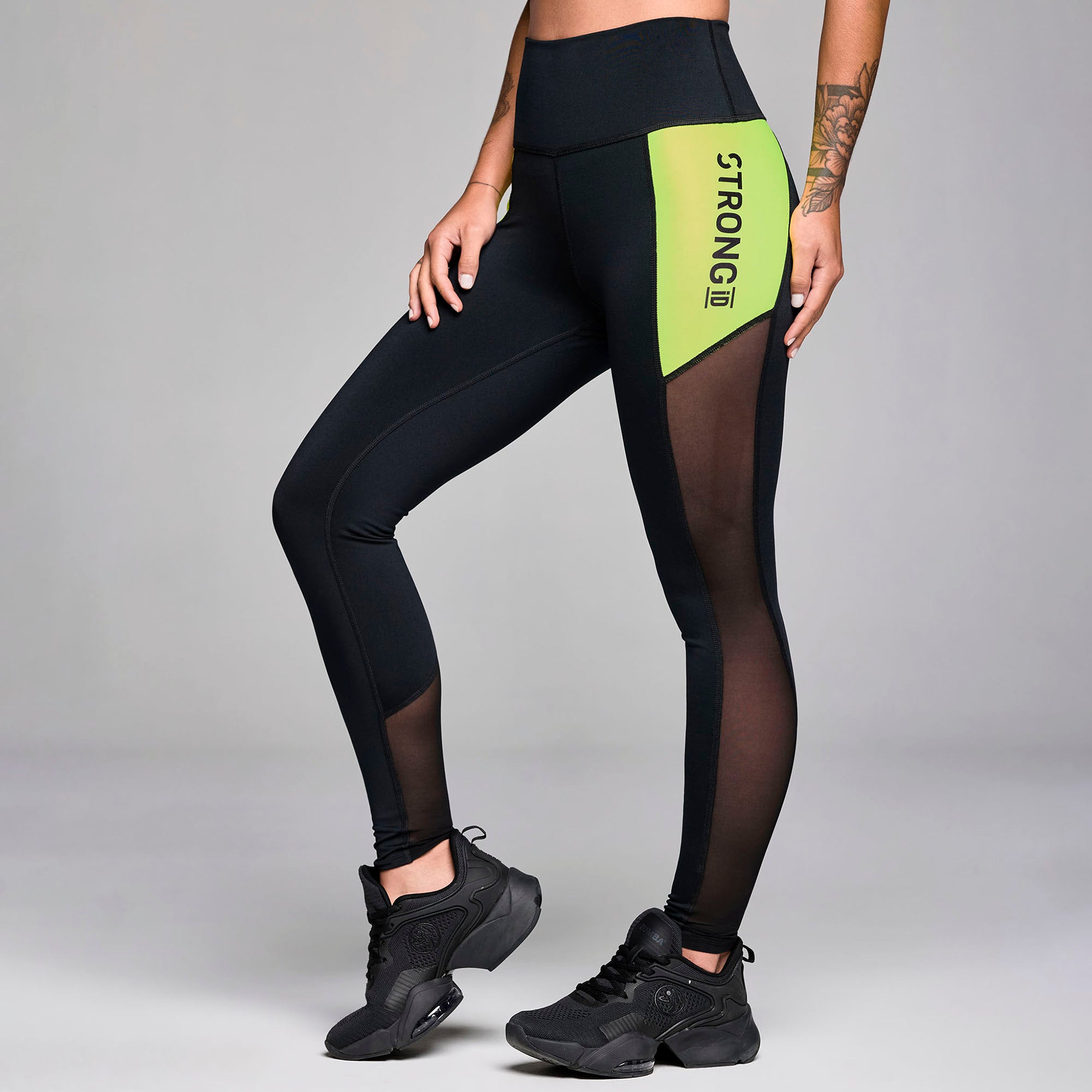 Legginsy z panelami Strong ID