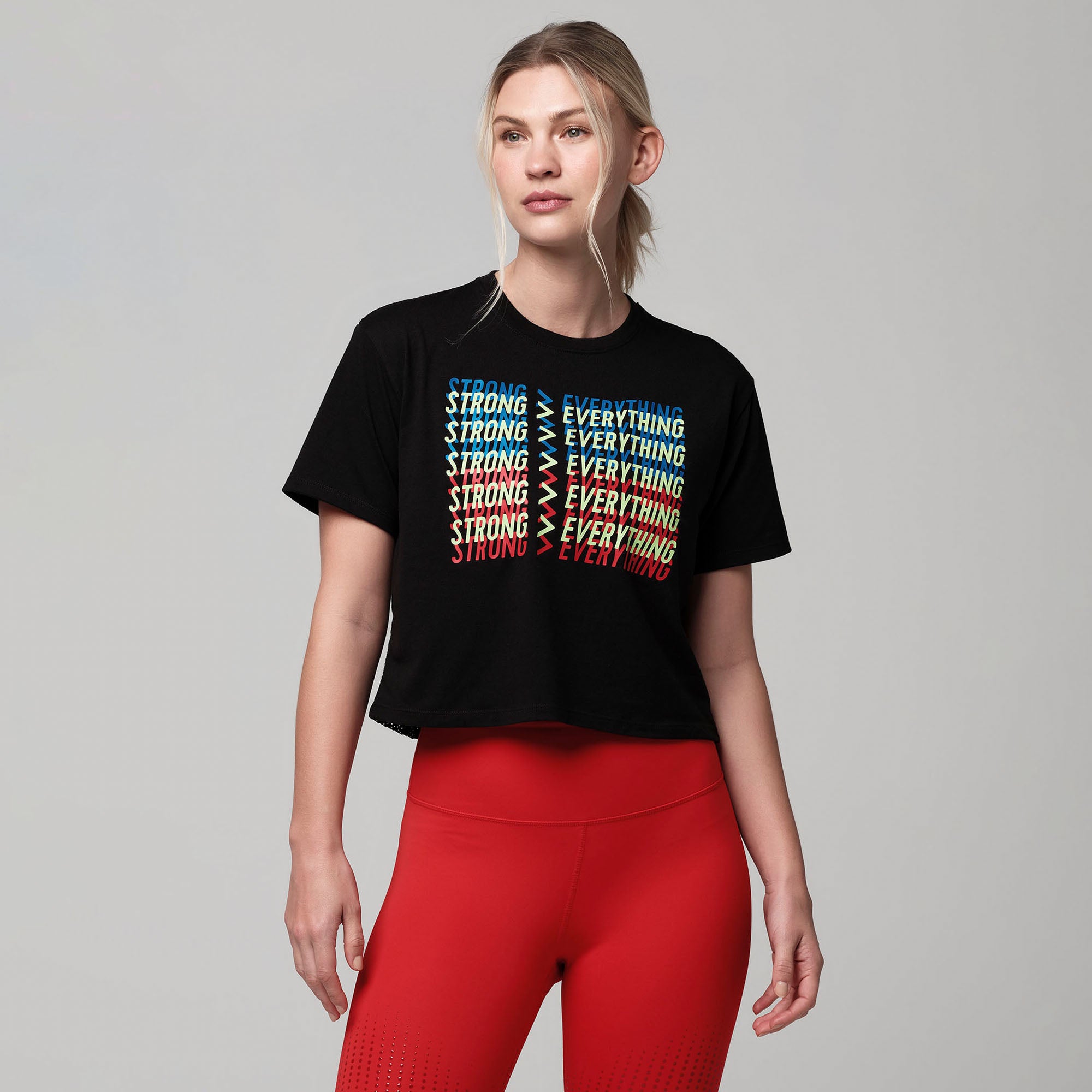 Koszulka crop STRONG iD Over Everything