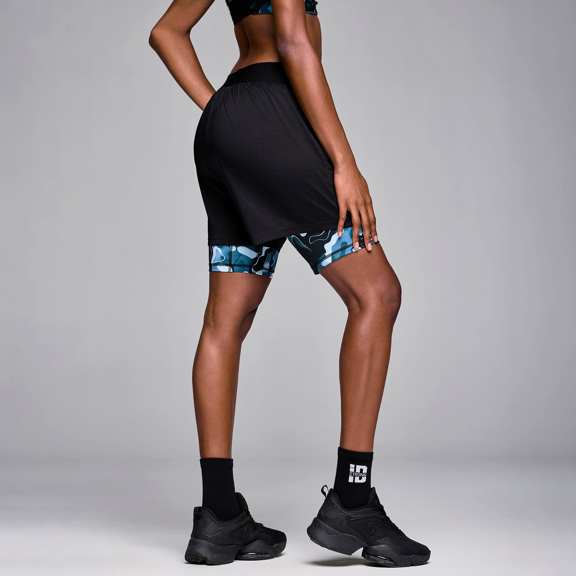 Szorty podwójne unisex STRONG iD