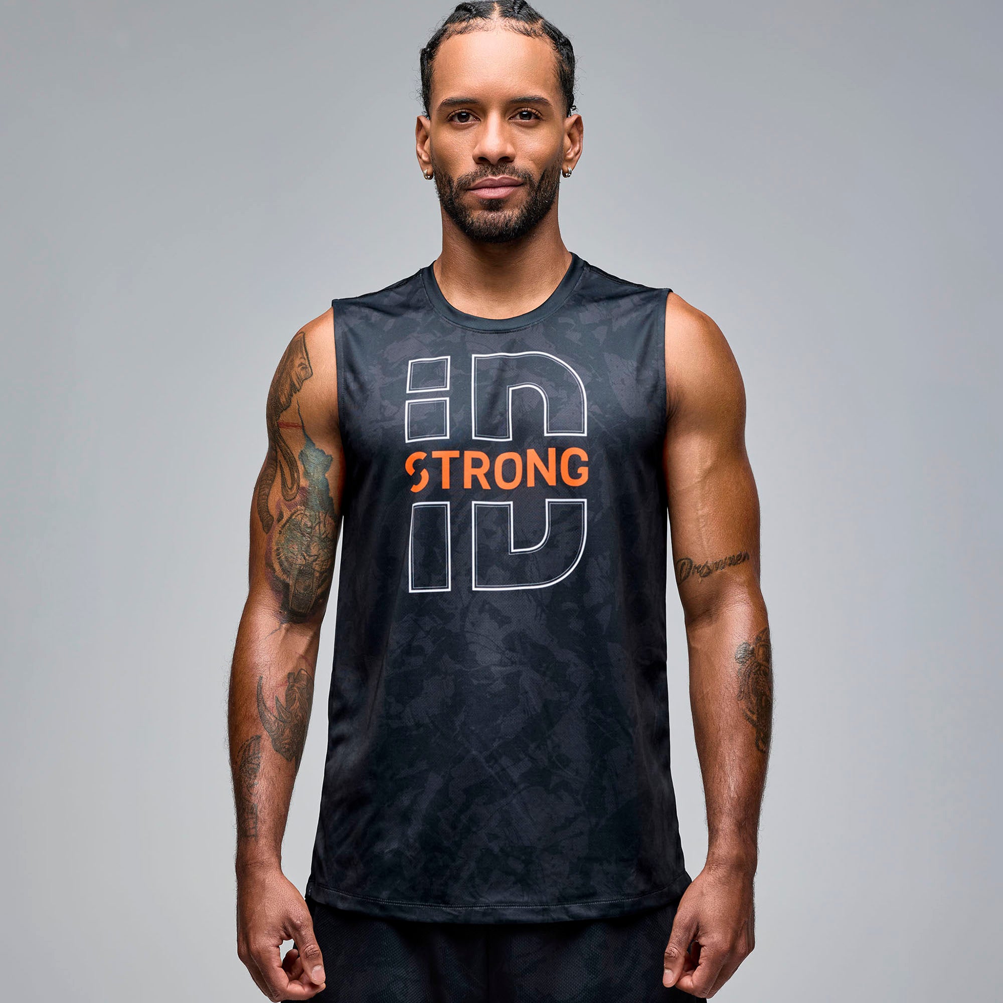 Koszulka unisex bez rękawów STRONG iD