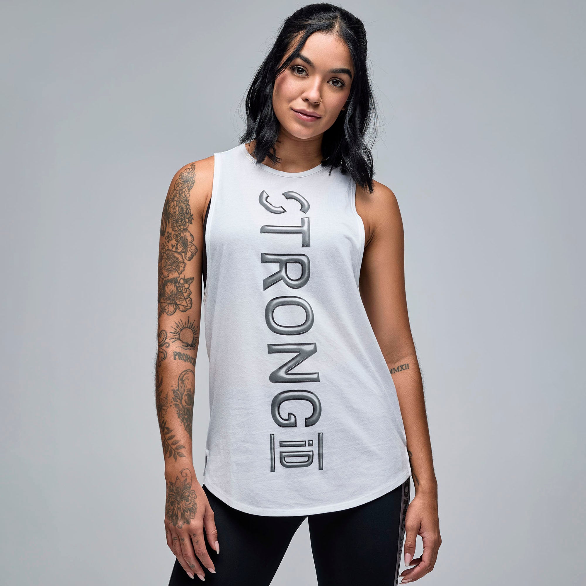 Koszulka unisex bez rękawów STRONG iD