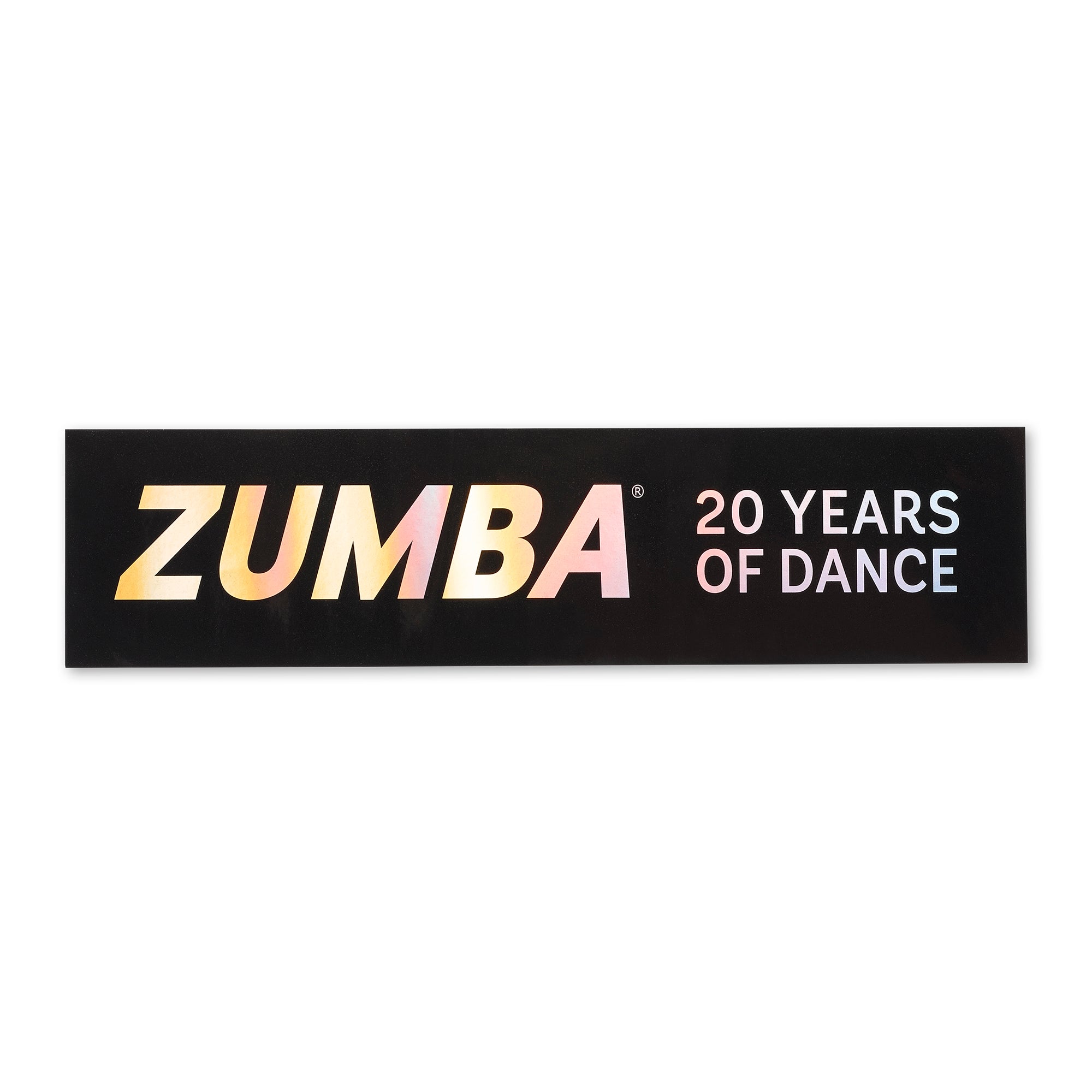 Naklejka Zumba 20 Years Of Dance Bumper