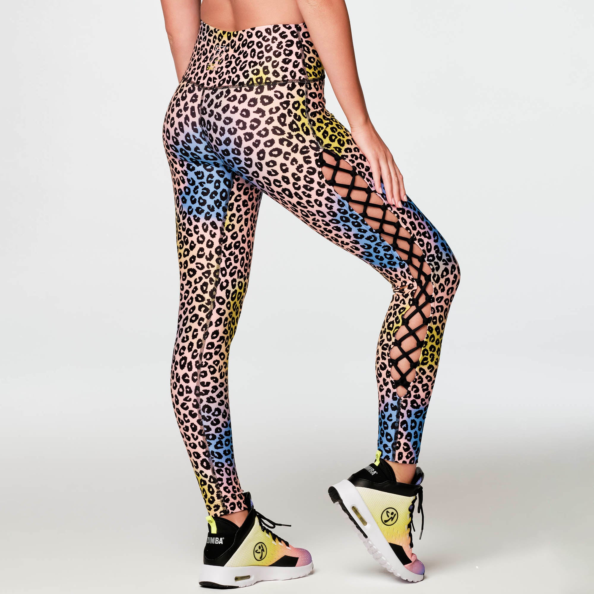 Legginsy z wysokim stanem Zumba Roller Glam