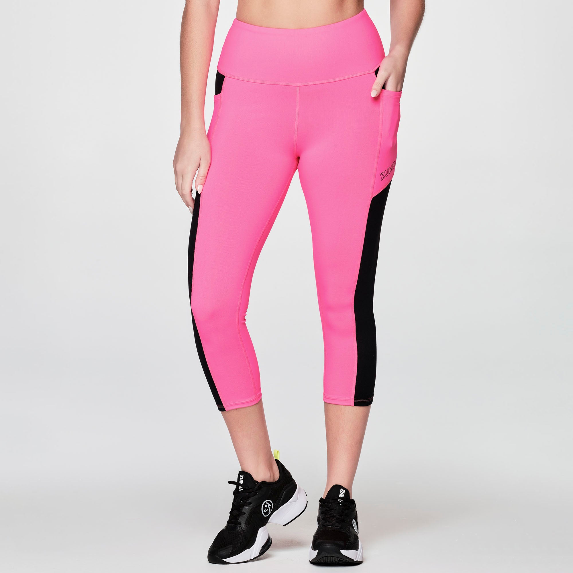 Legginsy crop Zumba Electric