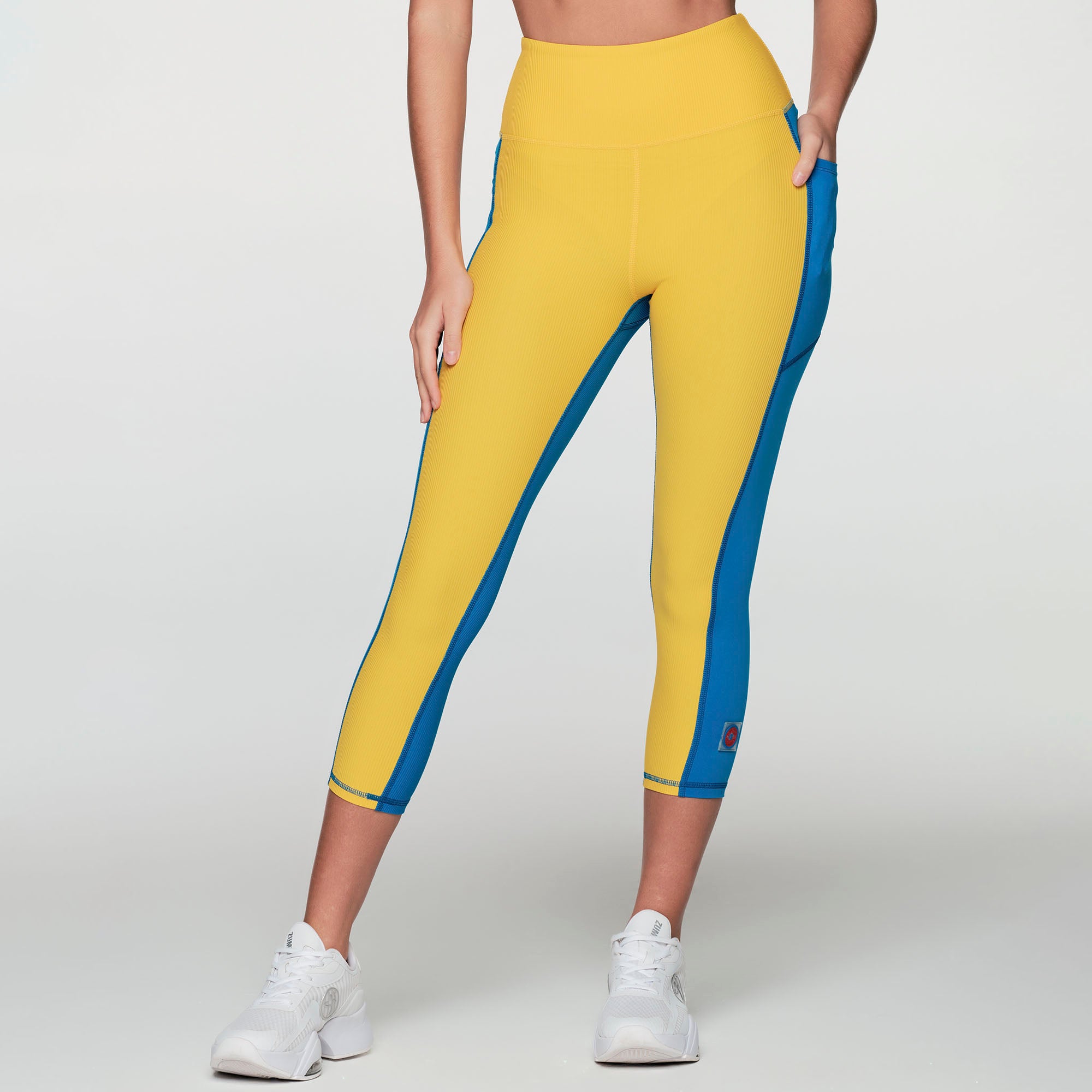 Legginsy crop Zumba Bold