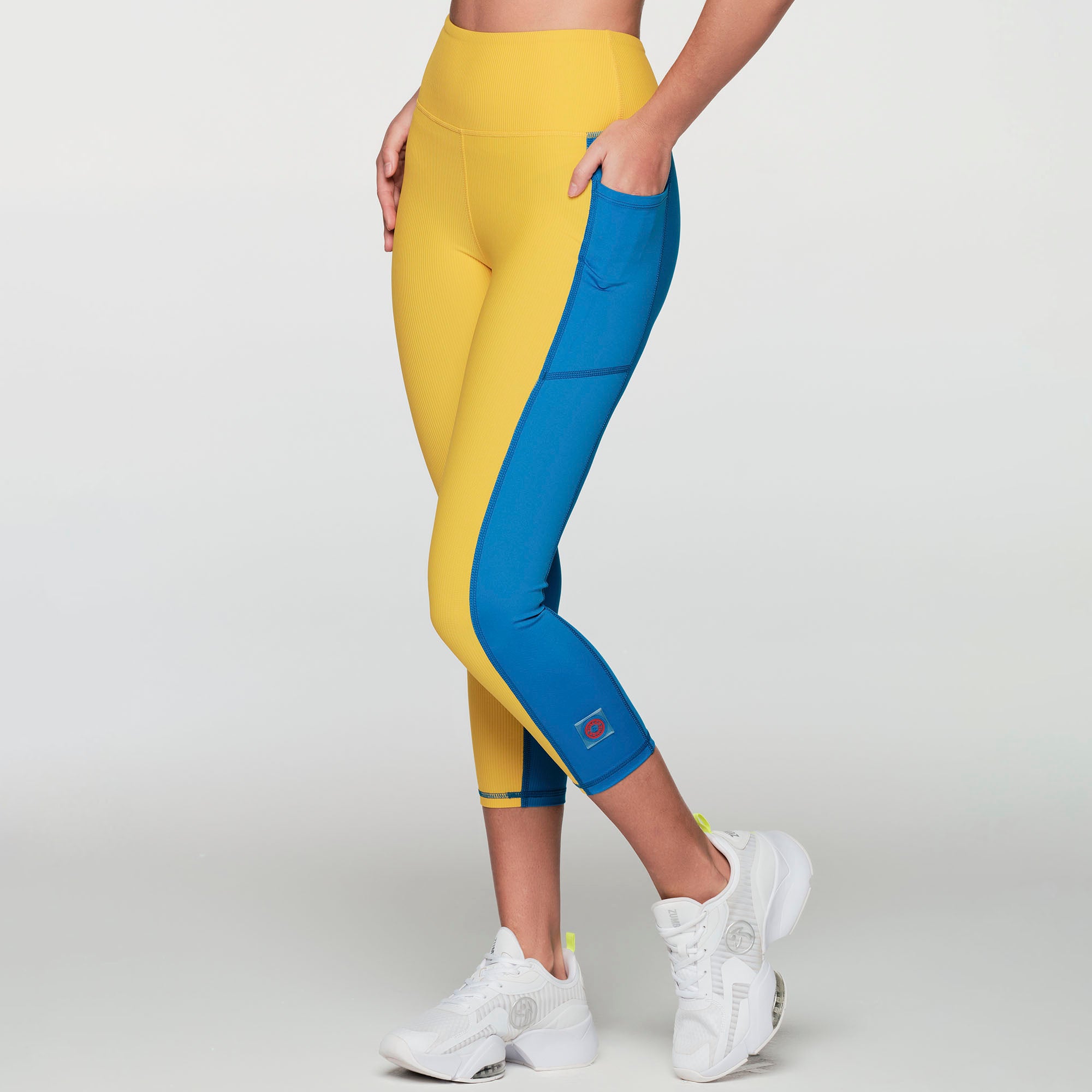 Legginsy crop Zumba Bold