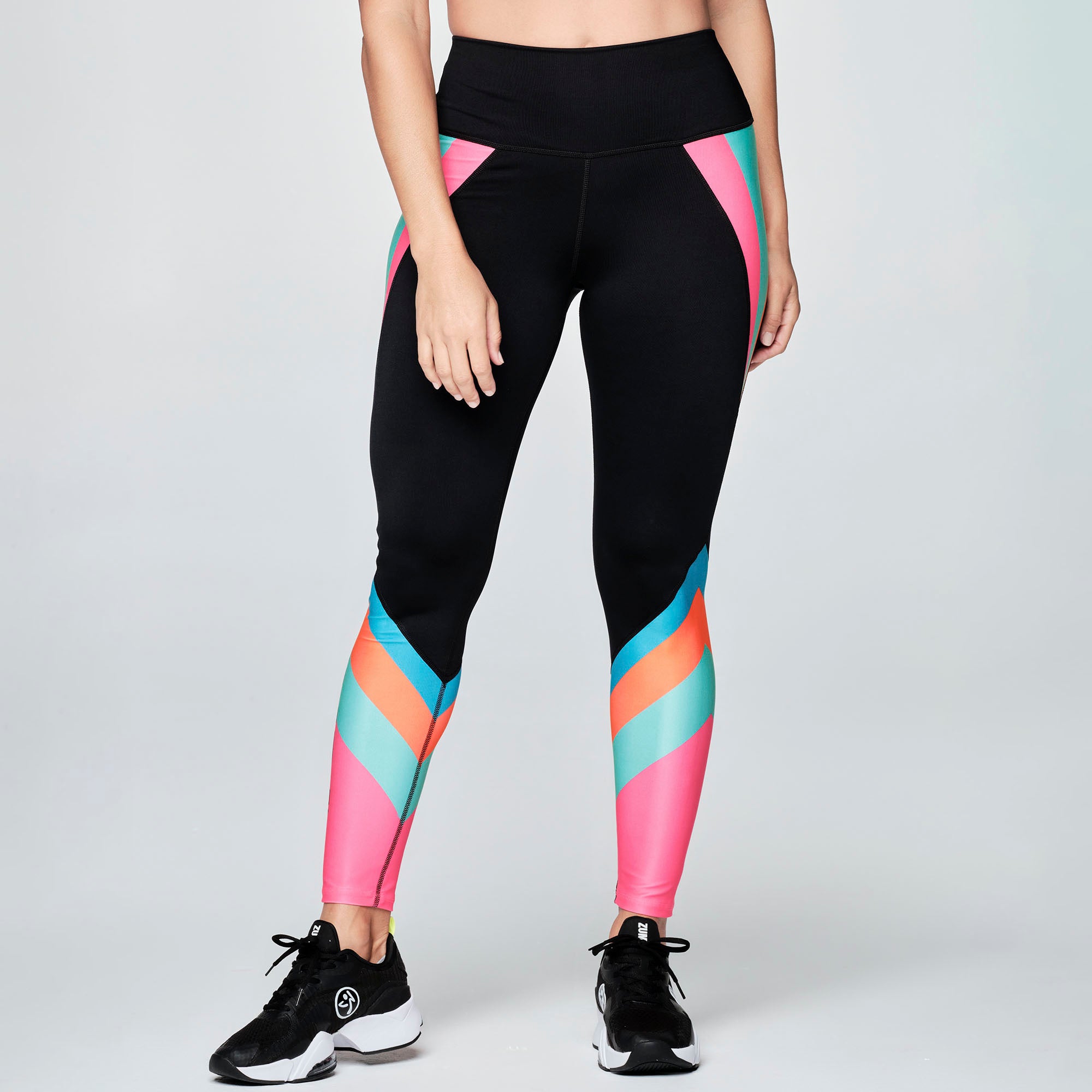 Legginsy z wysokim stanem Zumba Beach Party