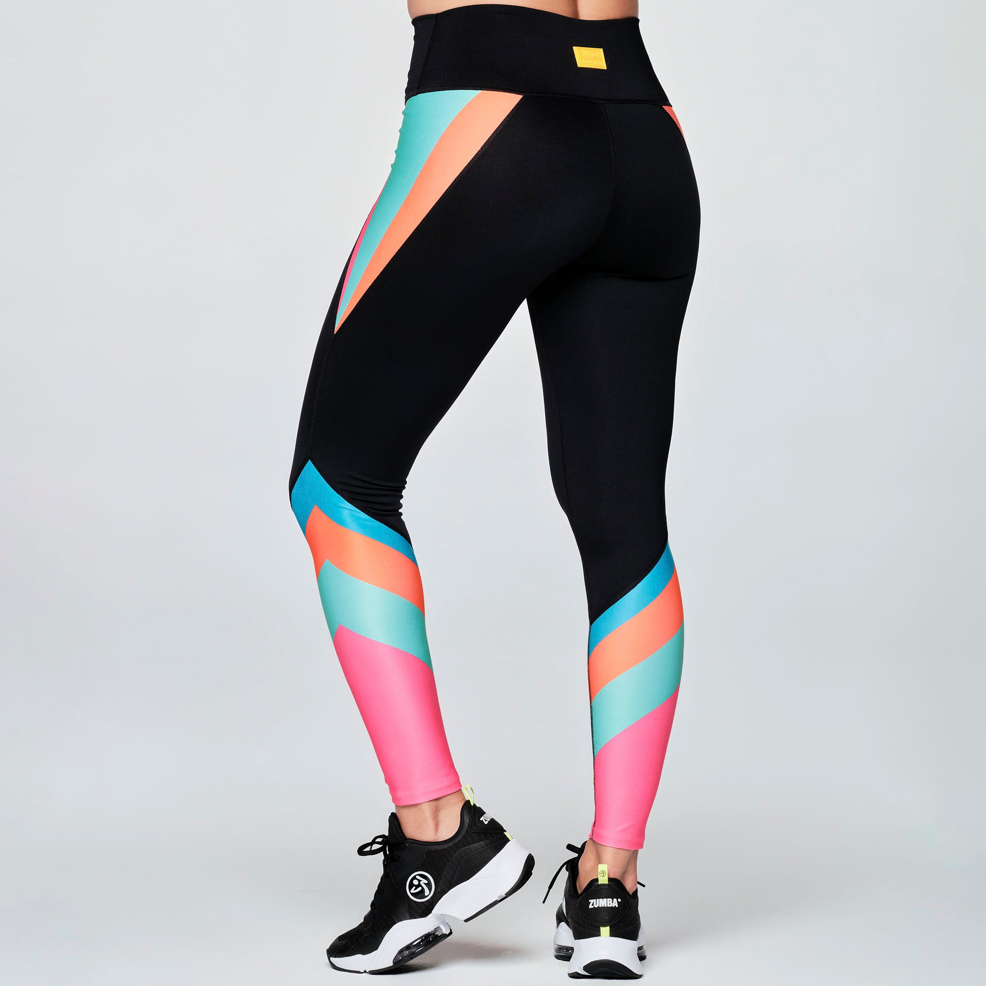 Legginsy z wysokim stanem Zumba Beach Party
