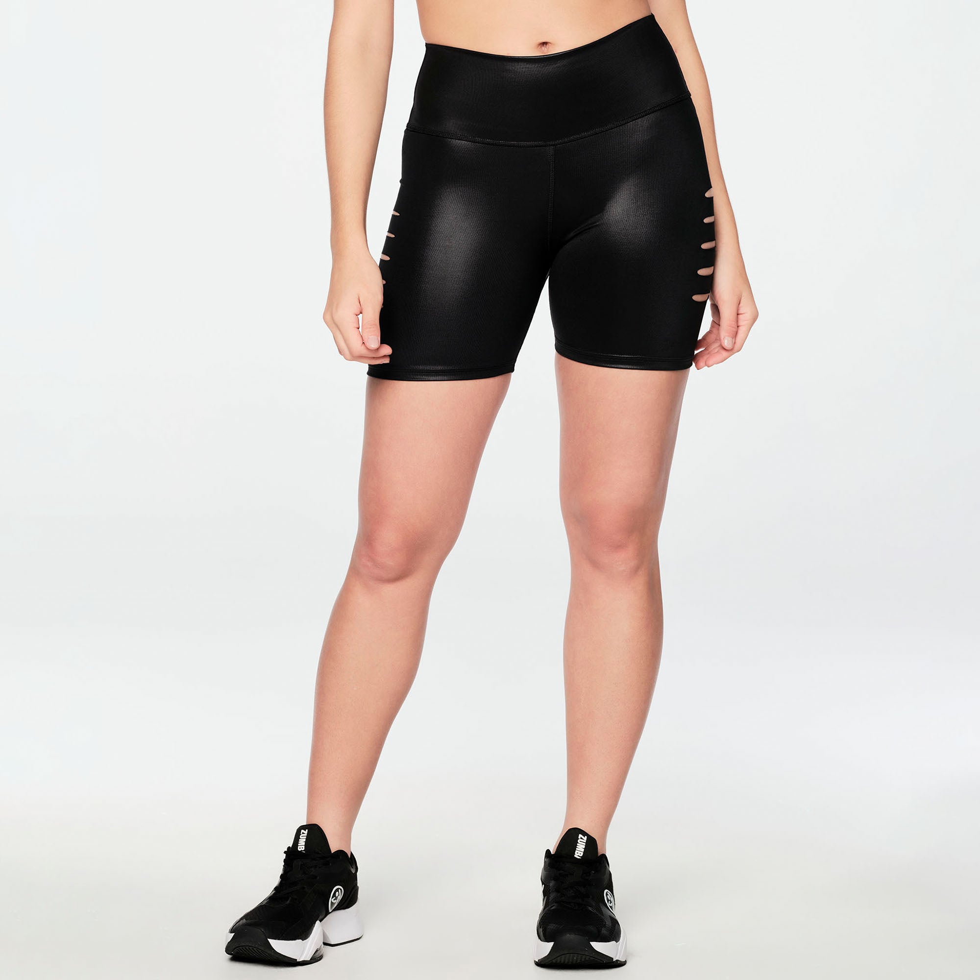 Bikery z rozcięciami Zumba