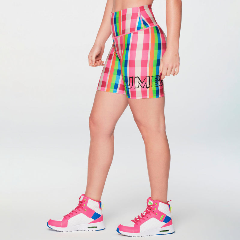 Bikery Zumba Plaid Pop