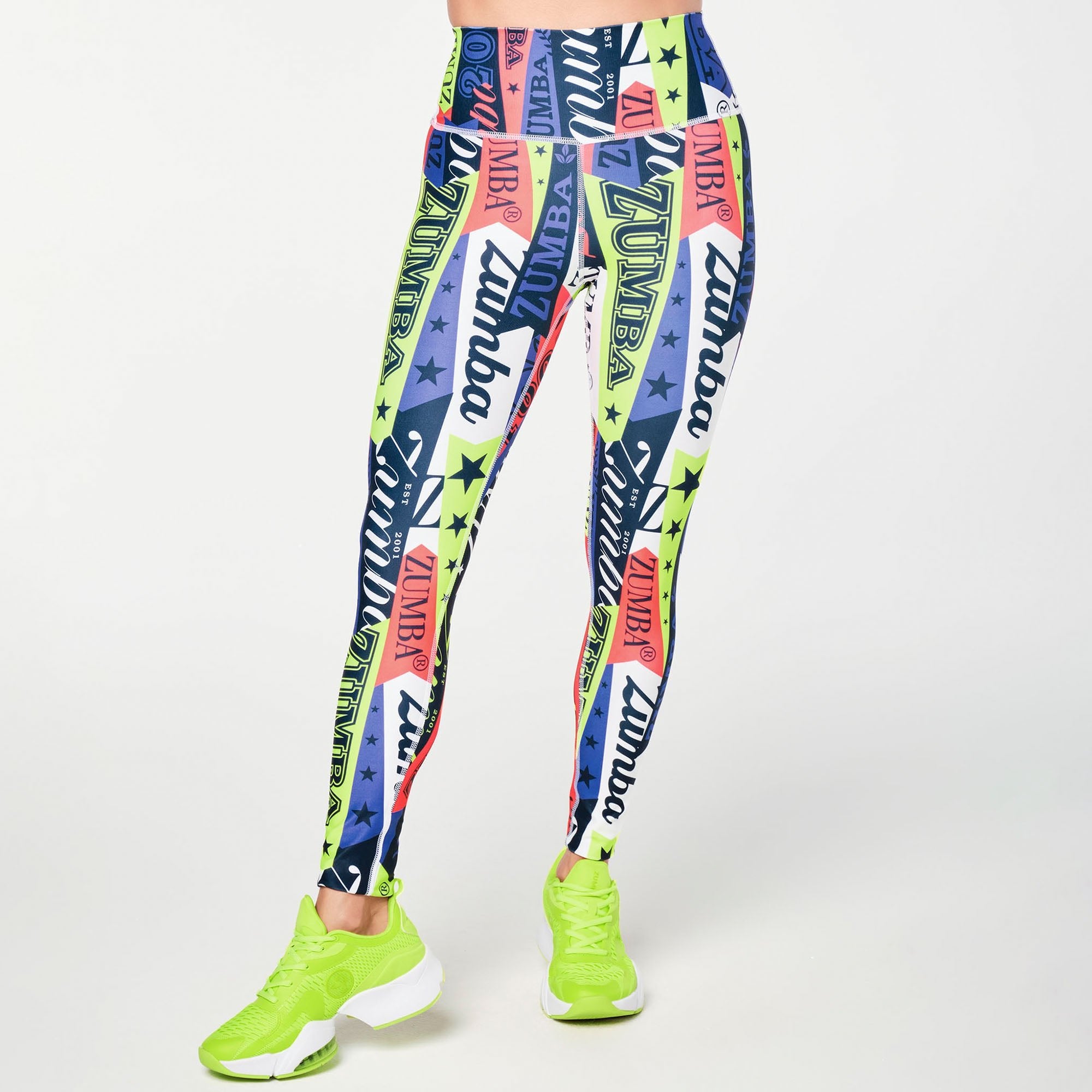 Legginsy z wysokim stanem Zumba Prep
