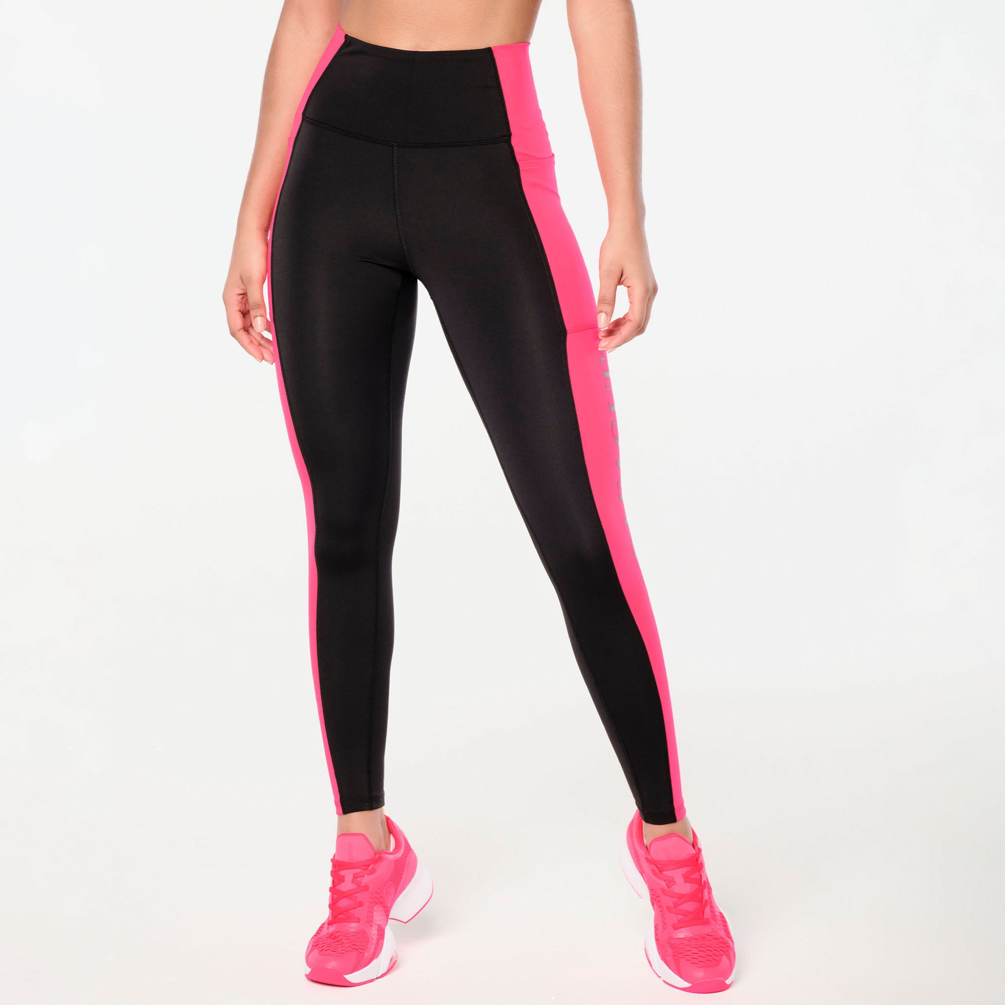 Legginsy z panelami bocznymi Zumba Prep