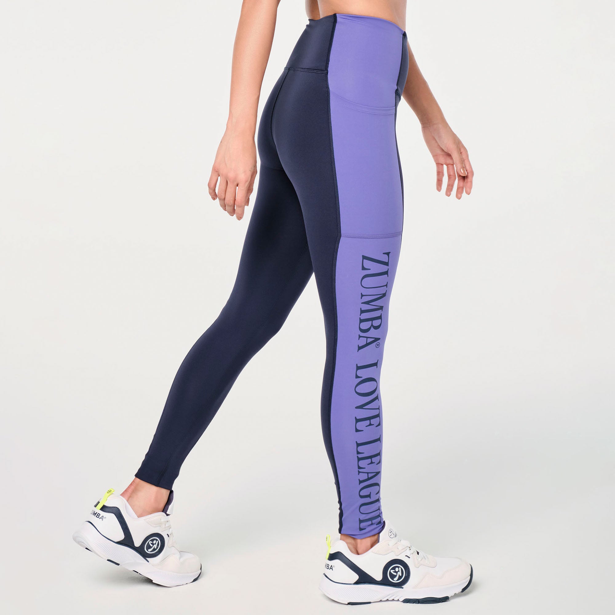 Legginsy z panelami bocznymi Zumba Prep