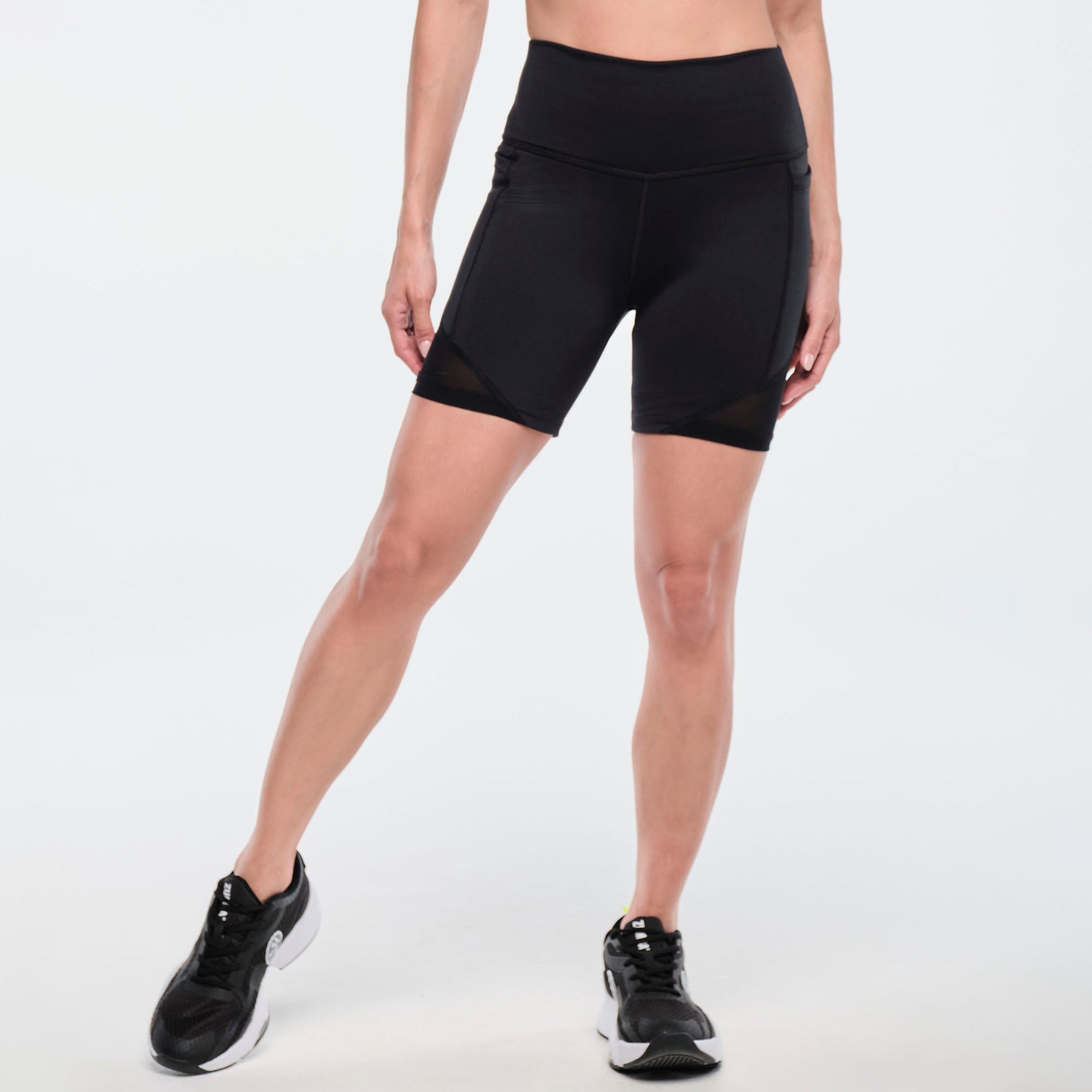 Bikery z wstawkami z siateczki Zumba Funscape