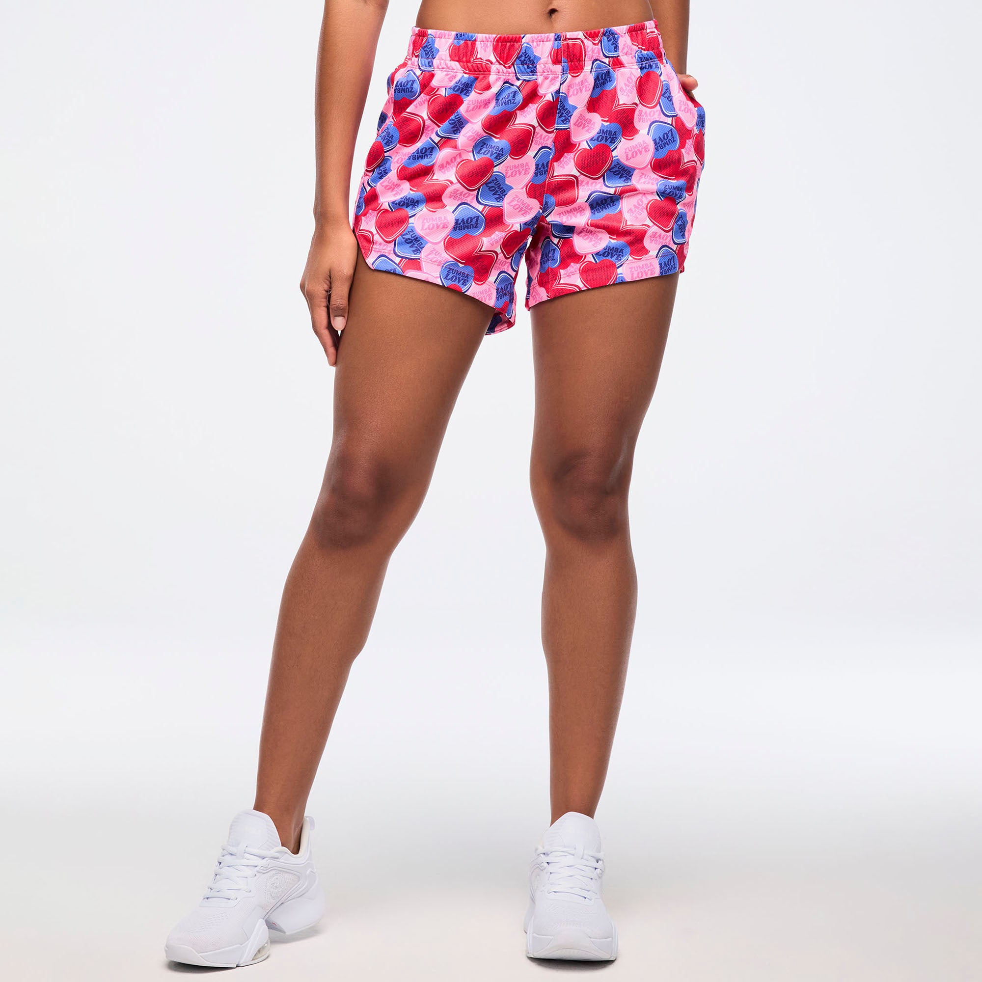 Love Zumba Mesh Shorts