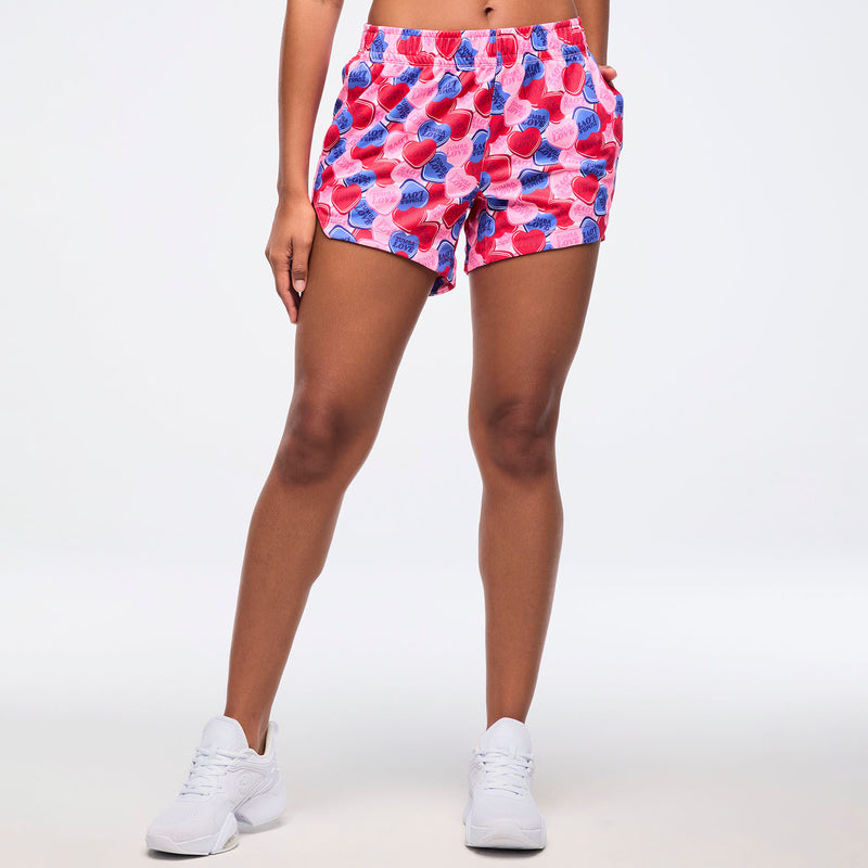 Szorty Love Zumba Mesh Shorts