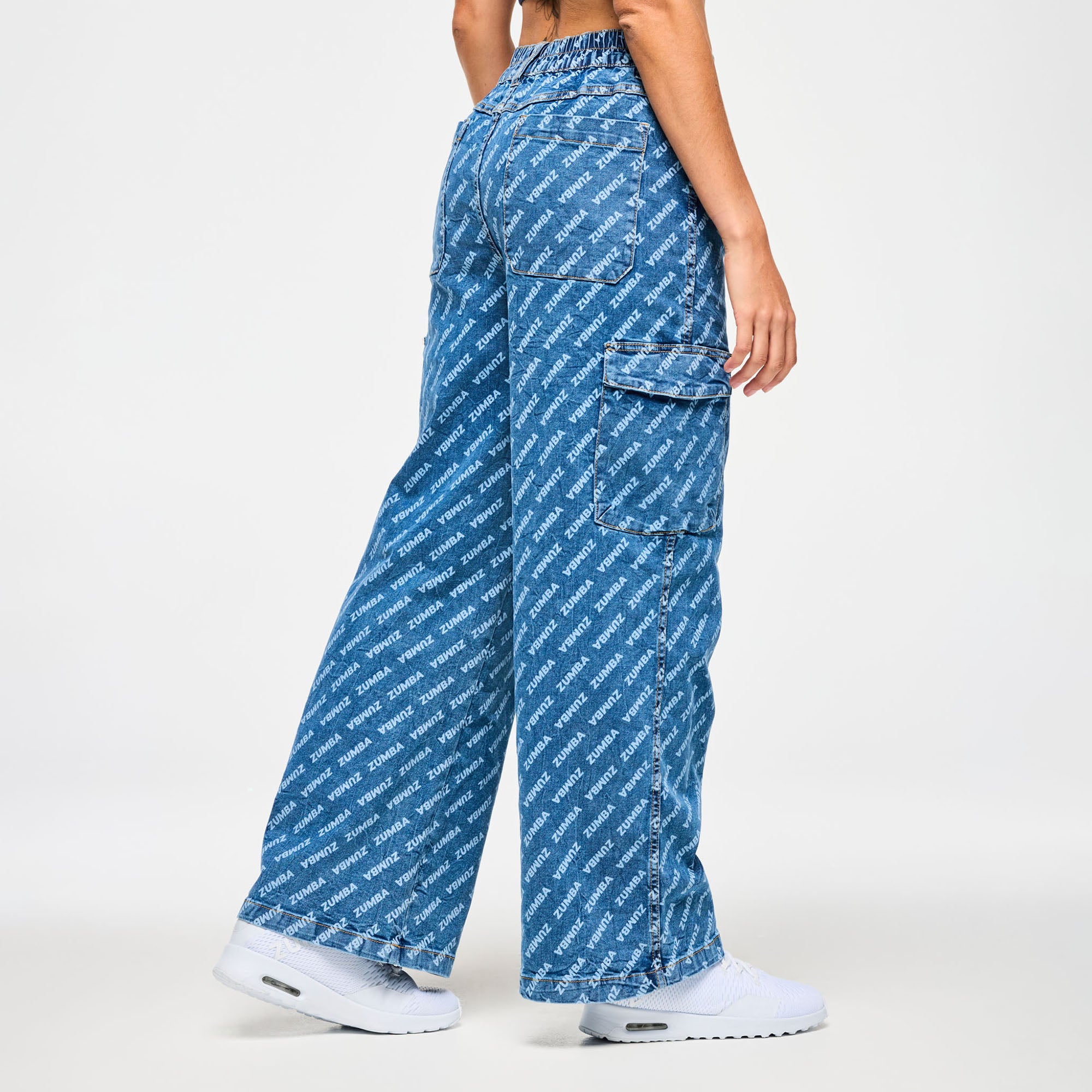 Denim Blue Jean Baggy Pants