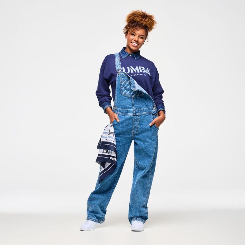 Kombinezon Denim Blue Jean