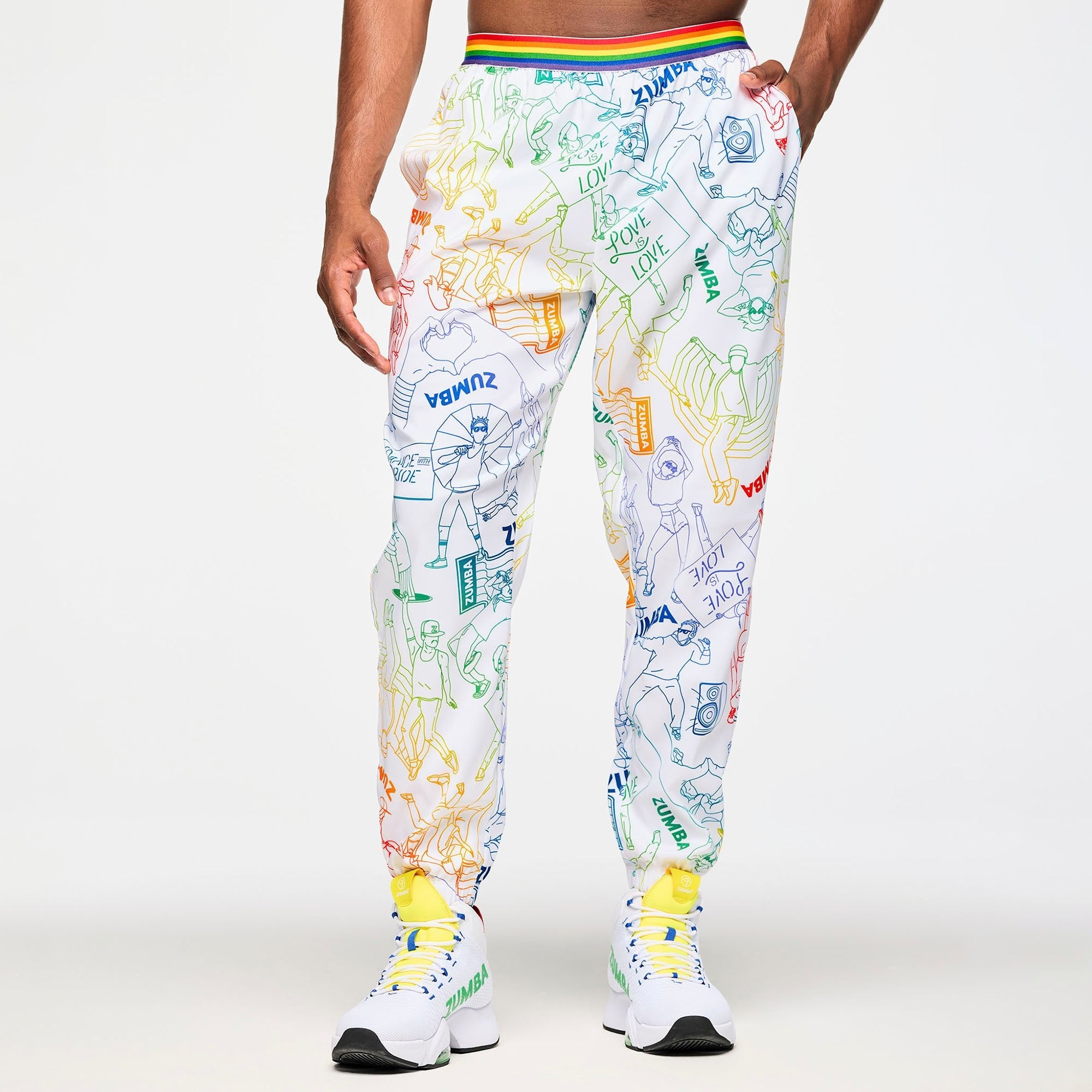 Spodnie Zumba PRIDE Slouch Woven