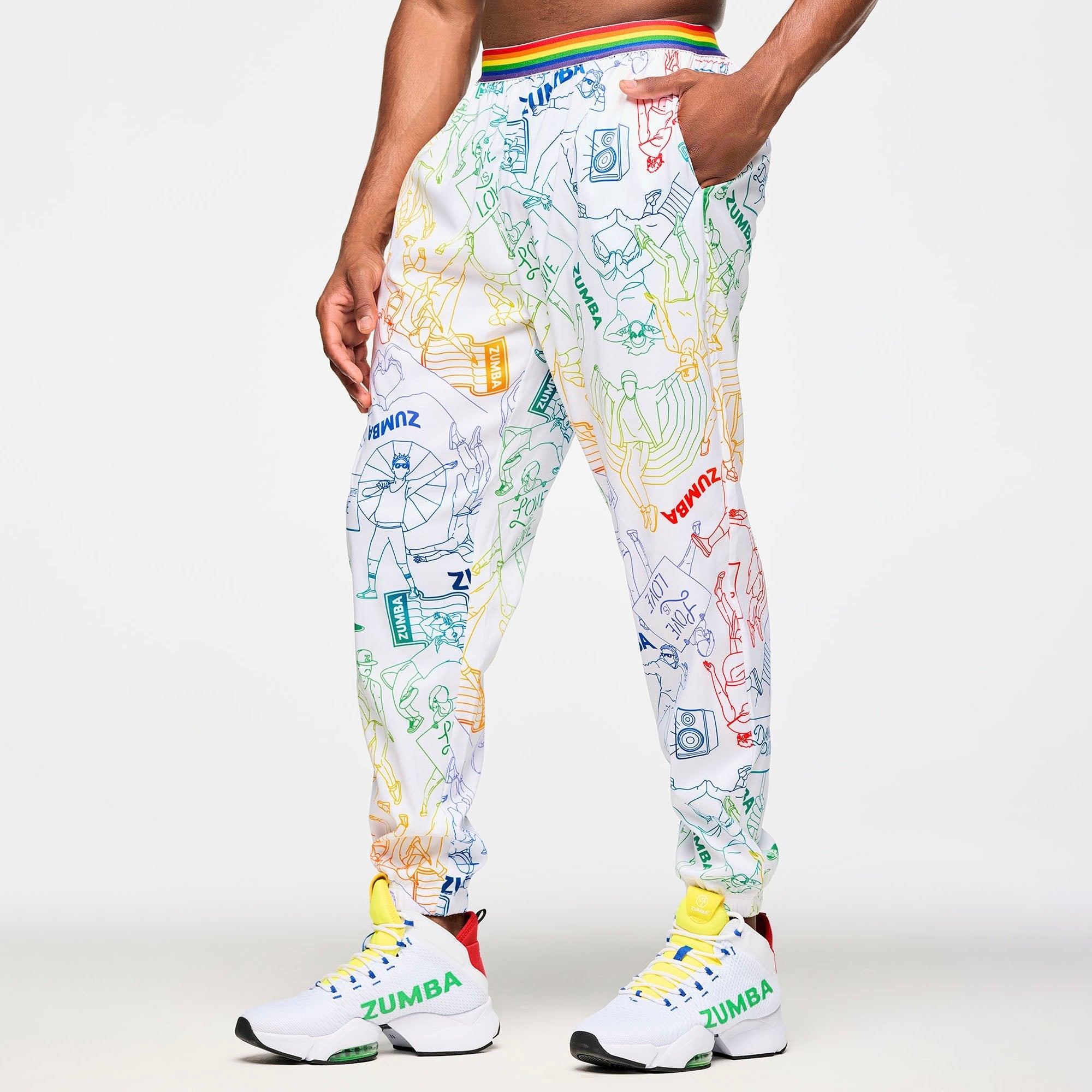 Spodnie Zumba PRIDE Slouch Woven