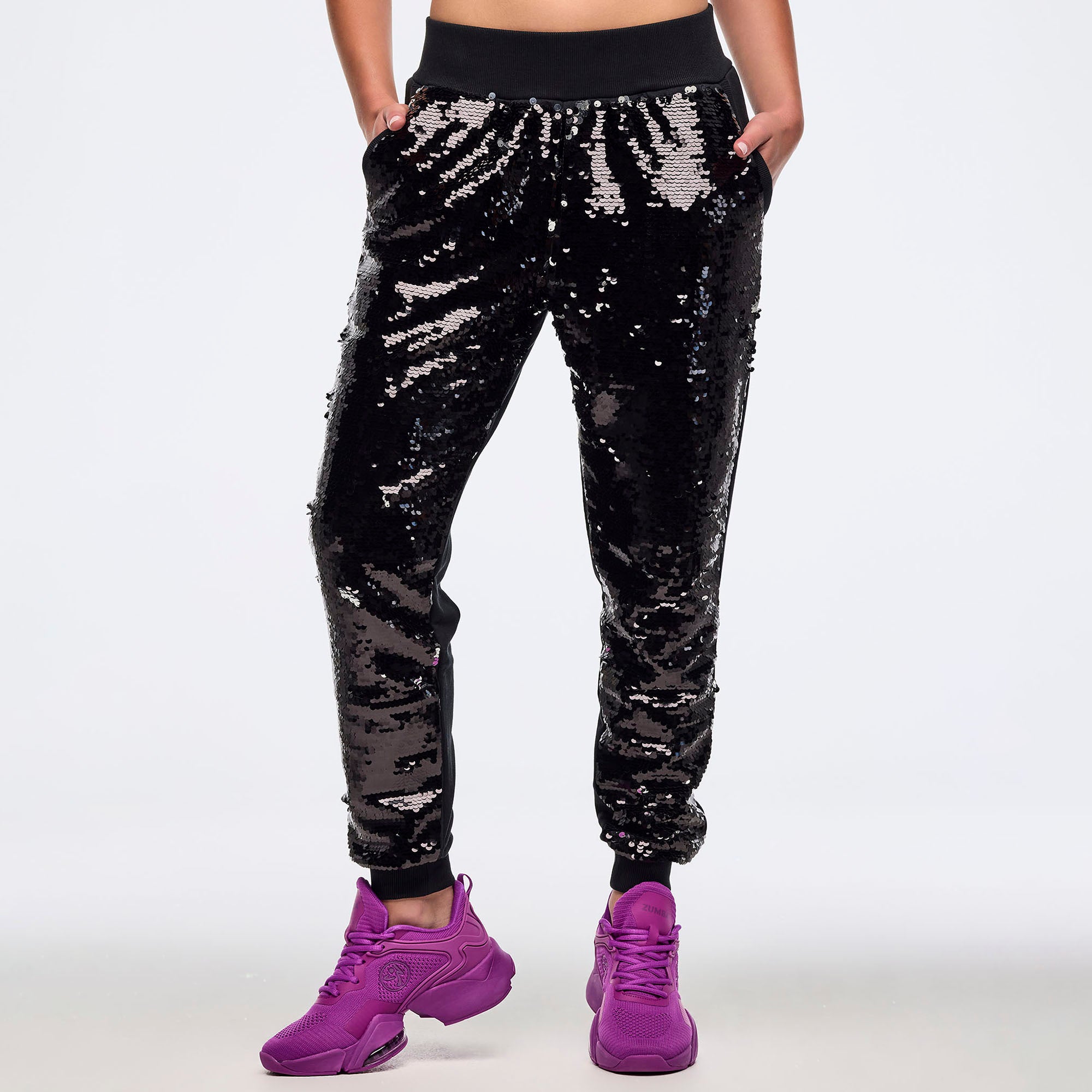 Joggery z cekinami Zumba Libre