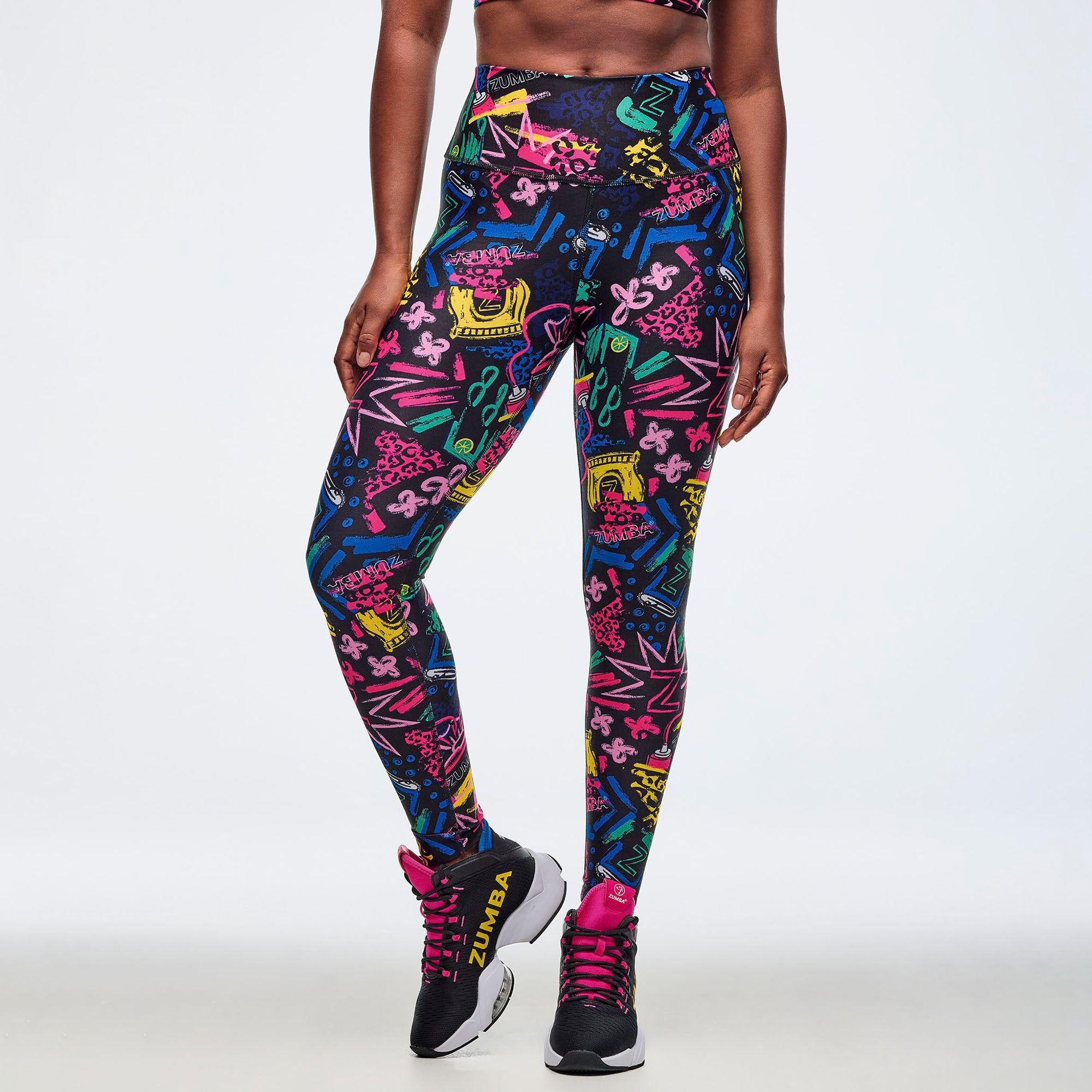 Legginsy z wysokim stanem Zumba Sizzlin'