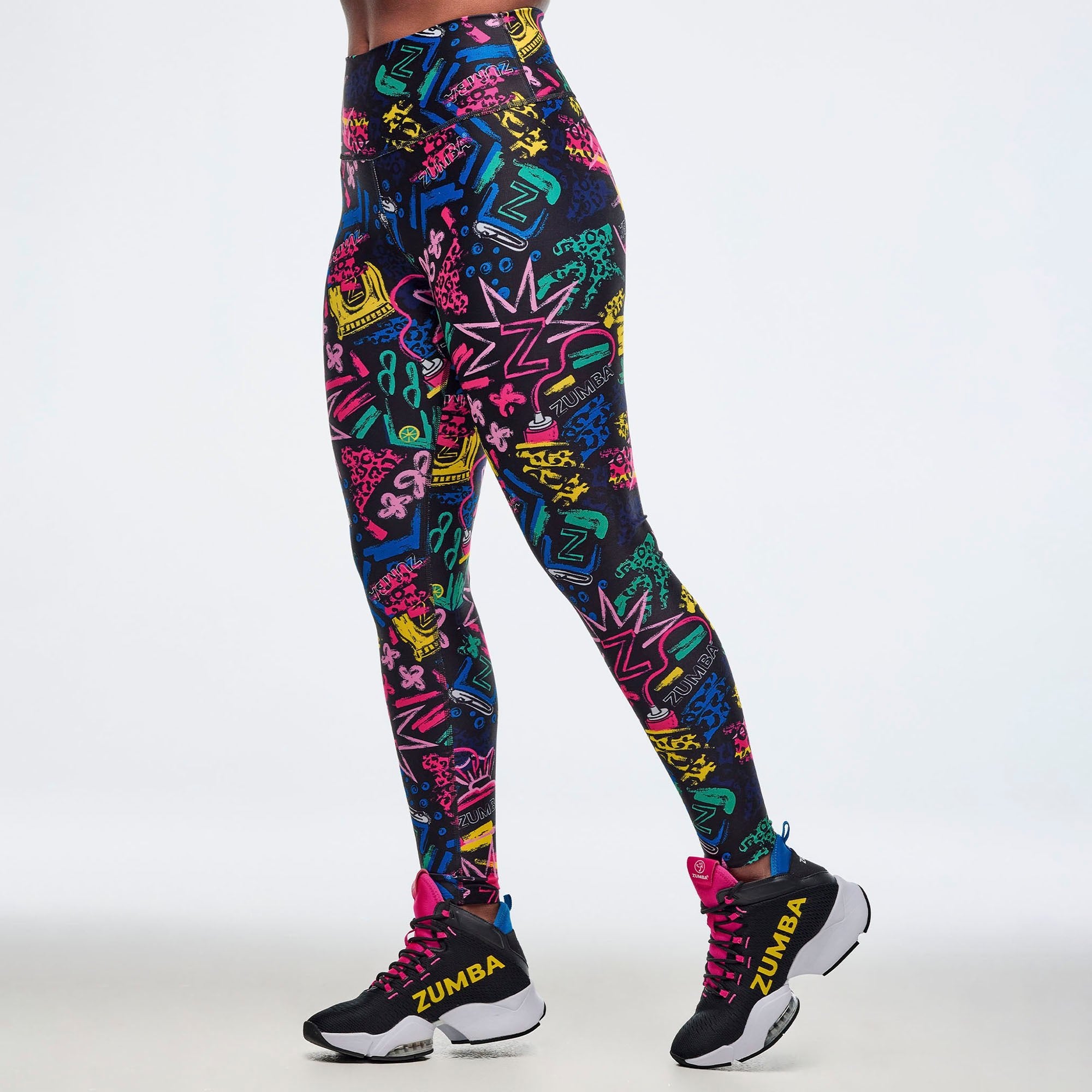 Legginsy z wysokim stanem Zumba Sizzlin'