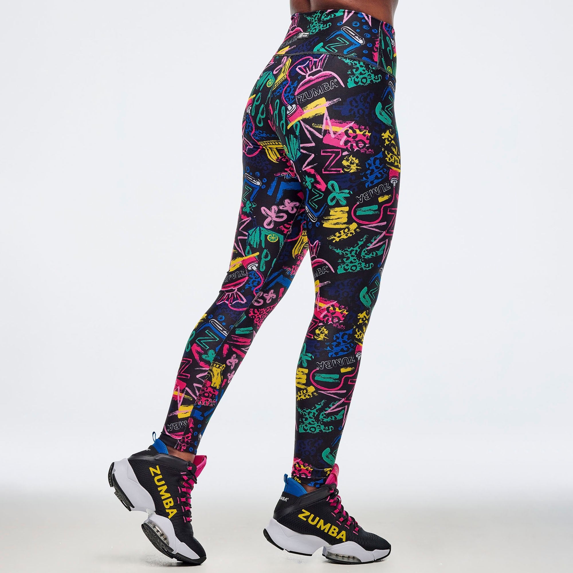 Legginsy z wysokim stanem Zumba Sizzlin'