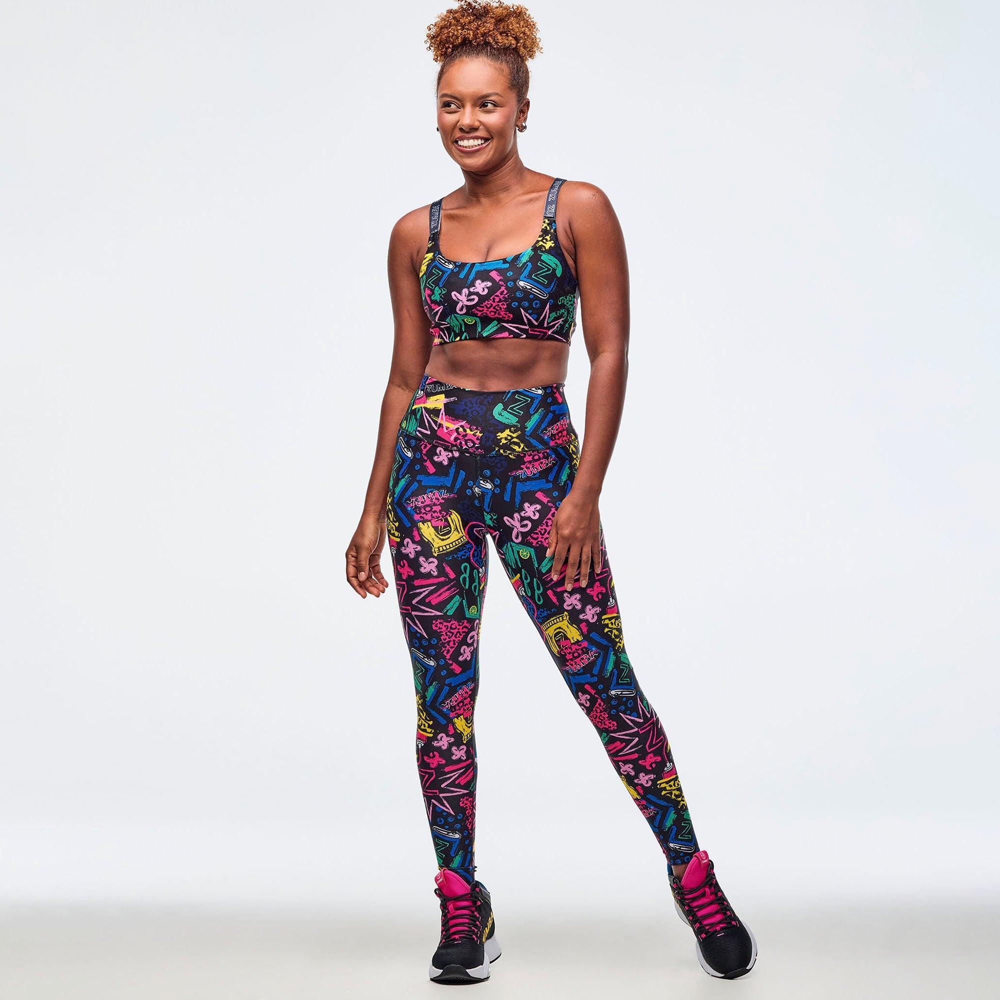 Legginsy z wysokim stanem Zumba Sizzlin'