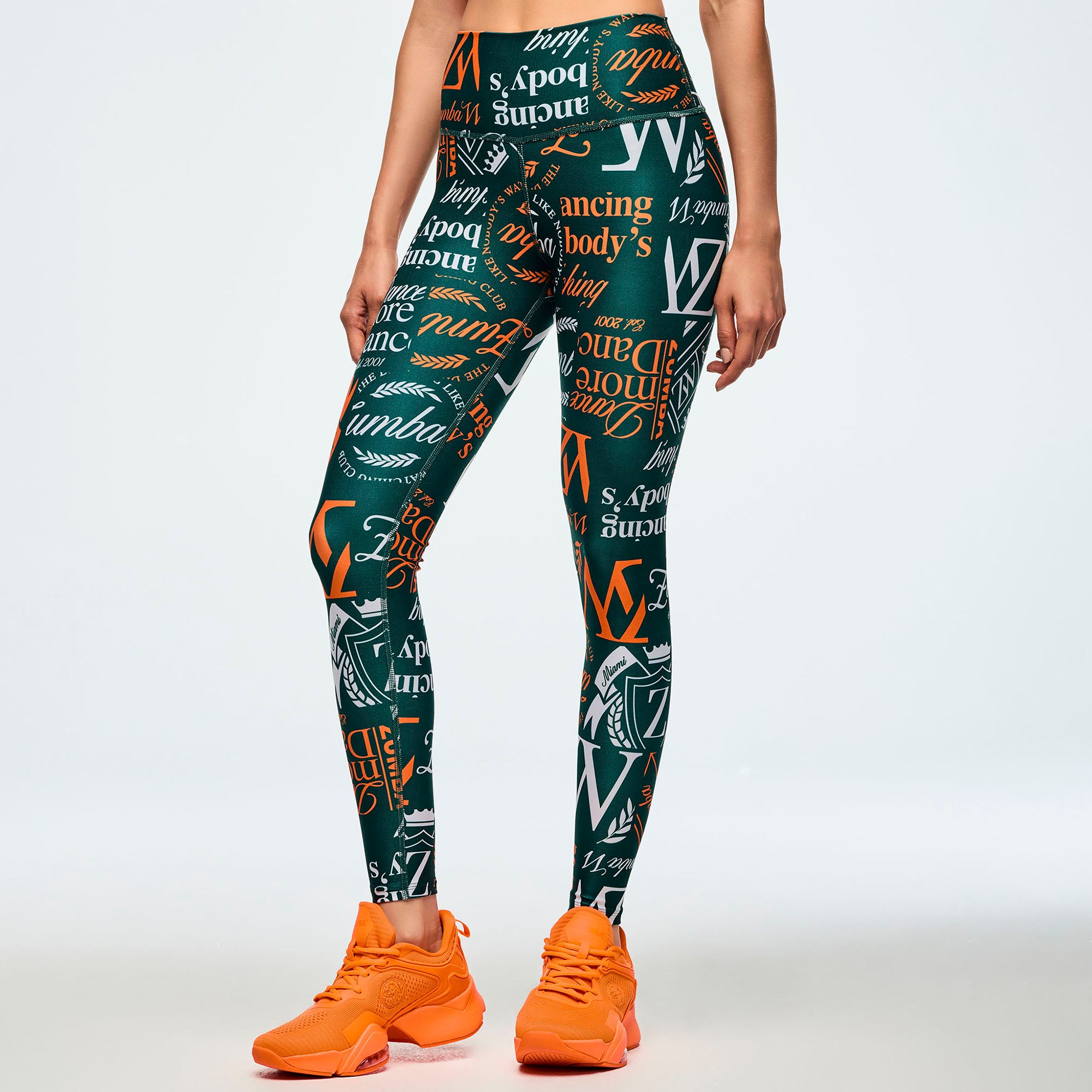 Legginsy z wysokim stanem Zumba Class of 2001