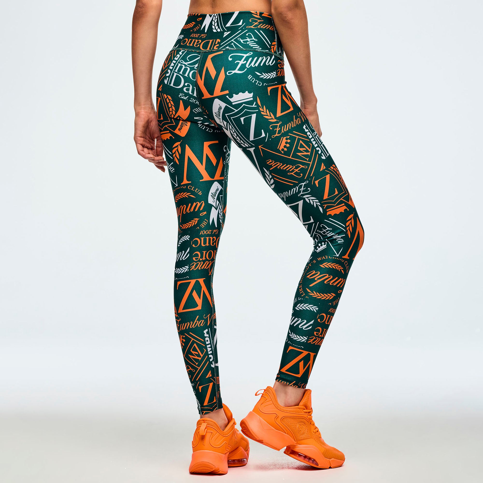 Legginsy z wysokim stanem Zumba Class of 2001