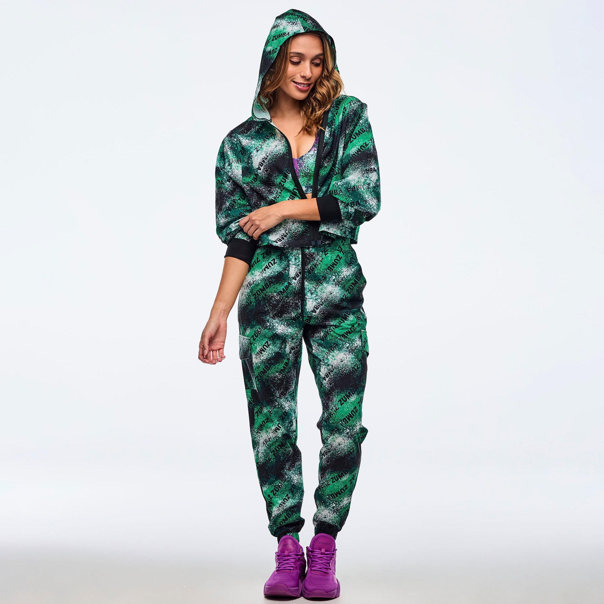 Spodnie unisex cargo Zumba Apres