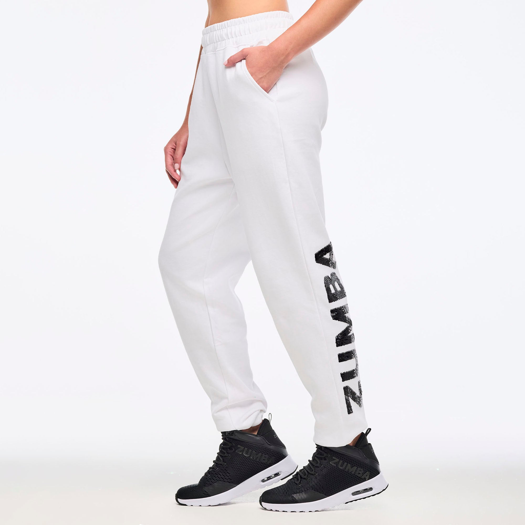 Joggery z cekinami Zumba