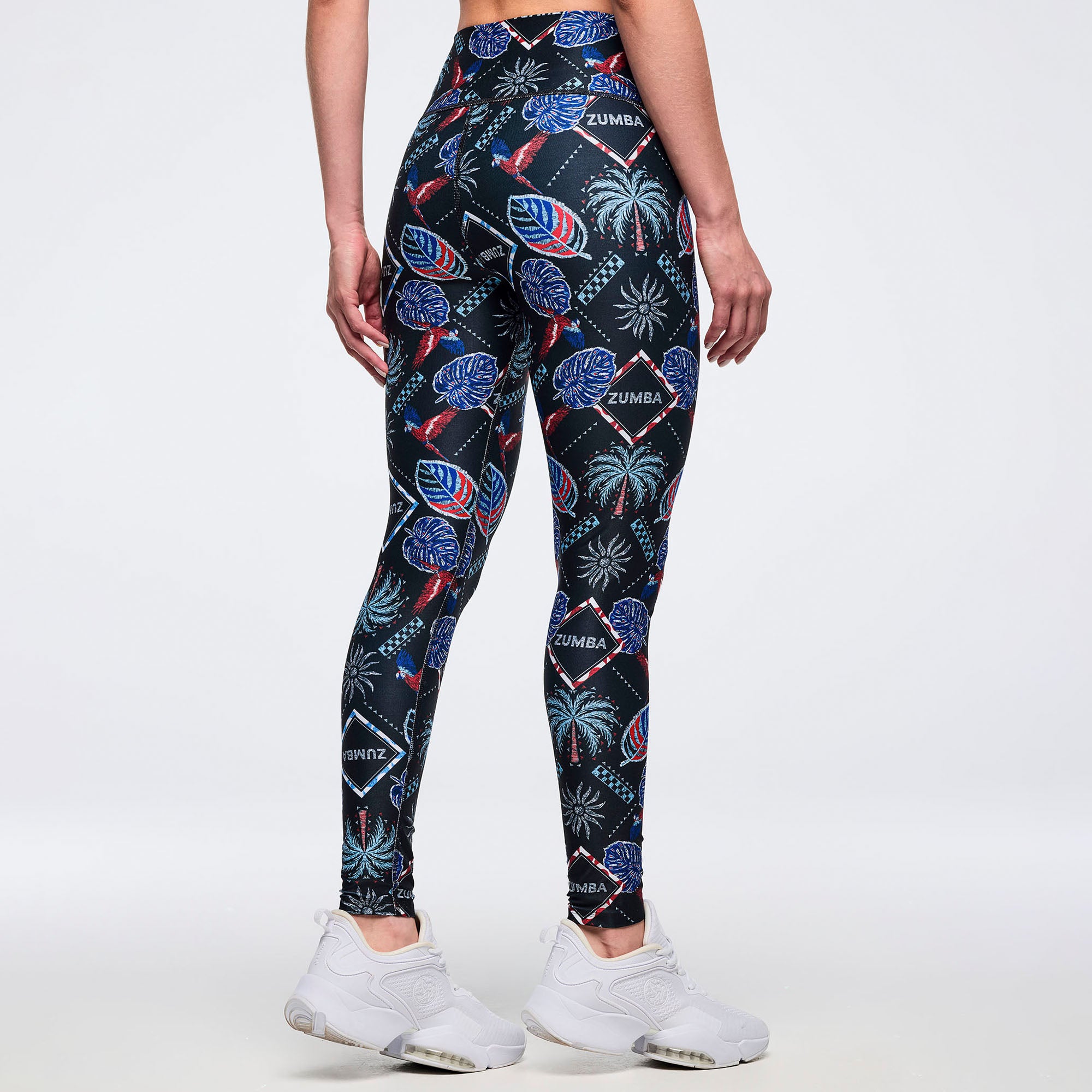 Legginsy z wysokim stanem Zumba Latin Movement