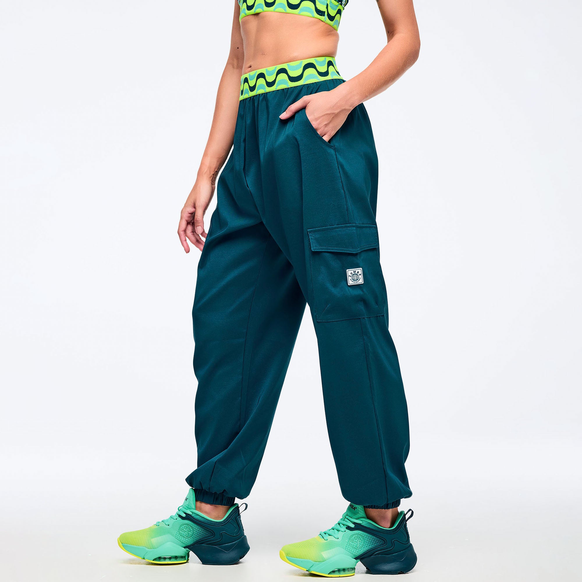 Spodnie z elastycznym pasem Zumba Latin Movement