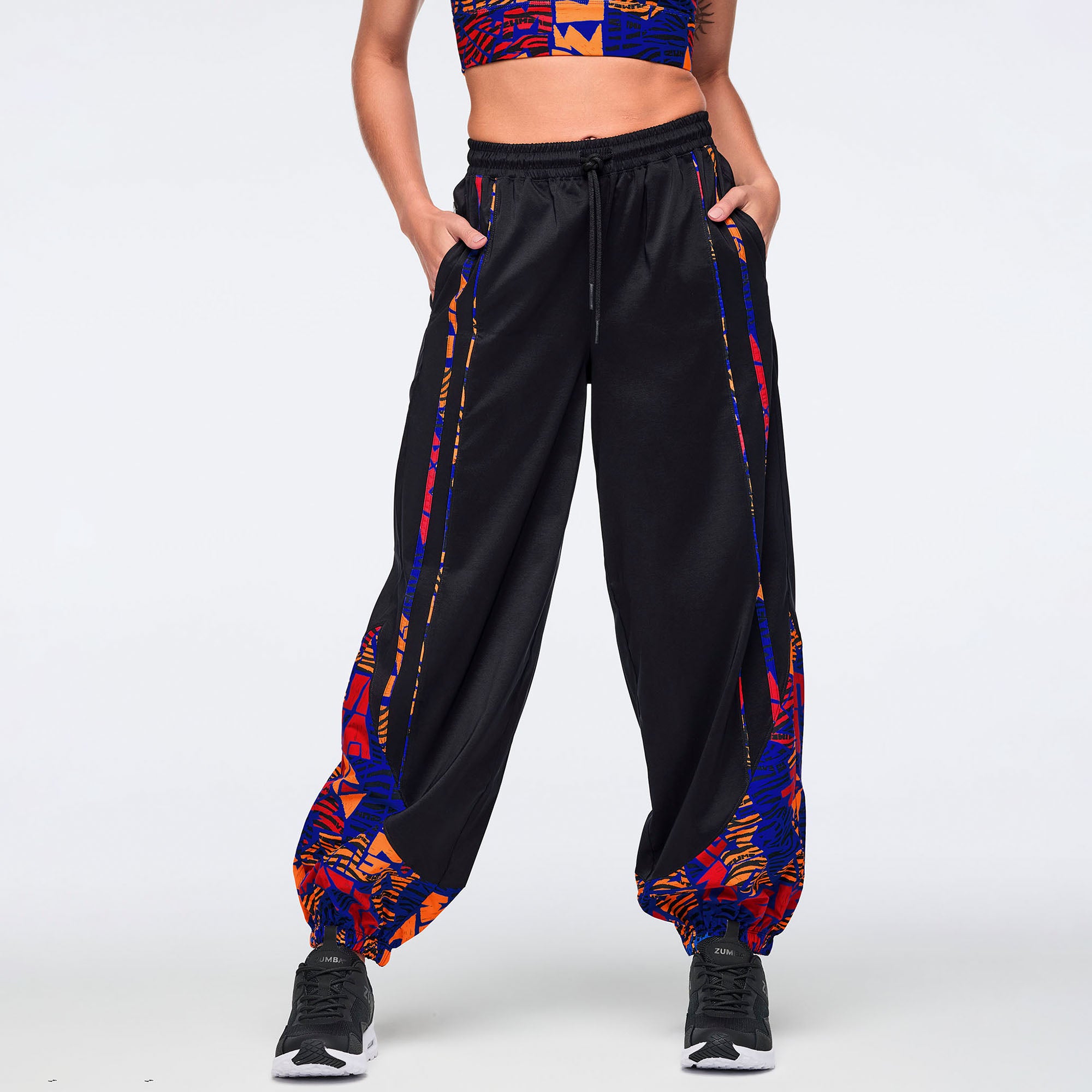 Spodnie jogger baggy czarne