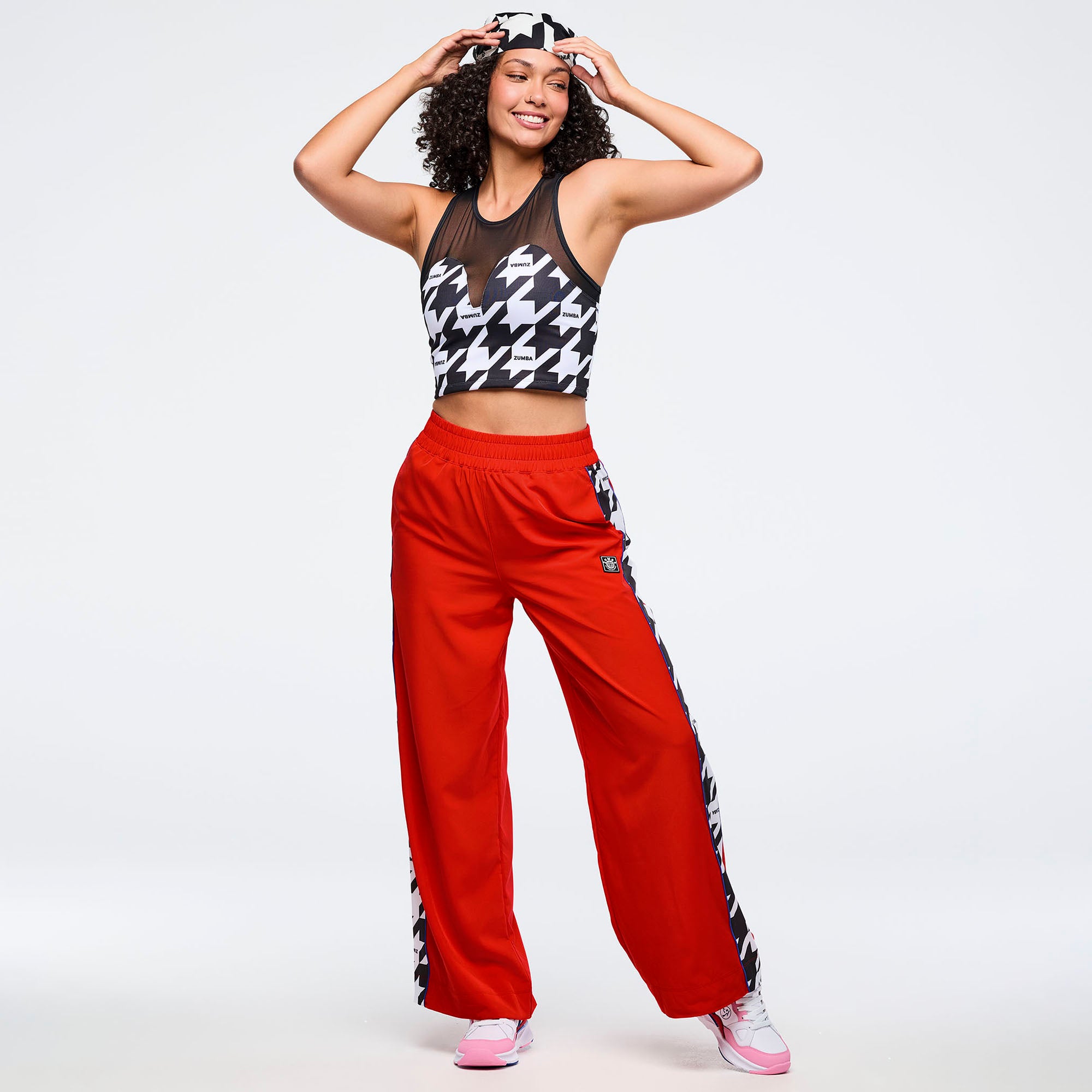 Spodnie z szeroką nogawką Zumba Amour