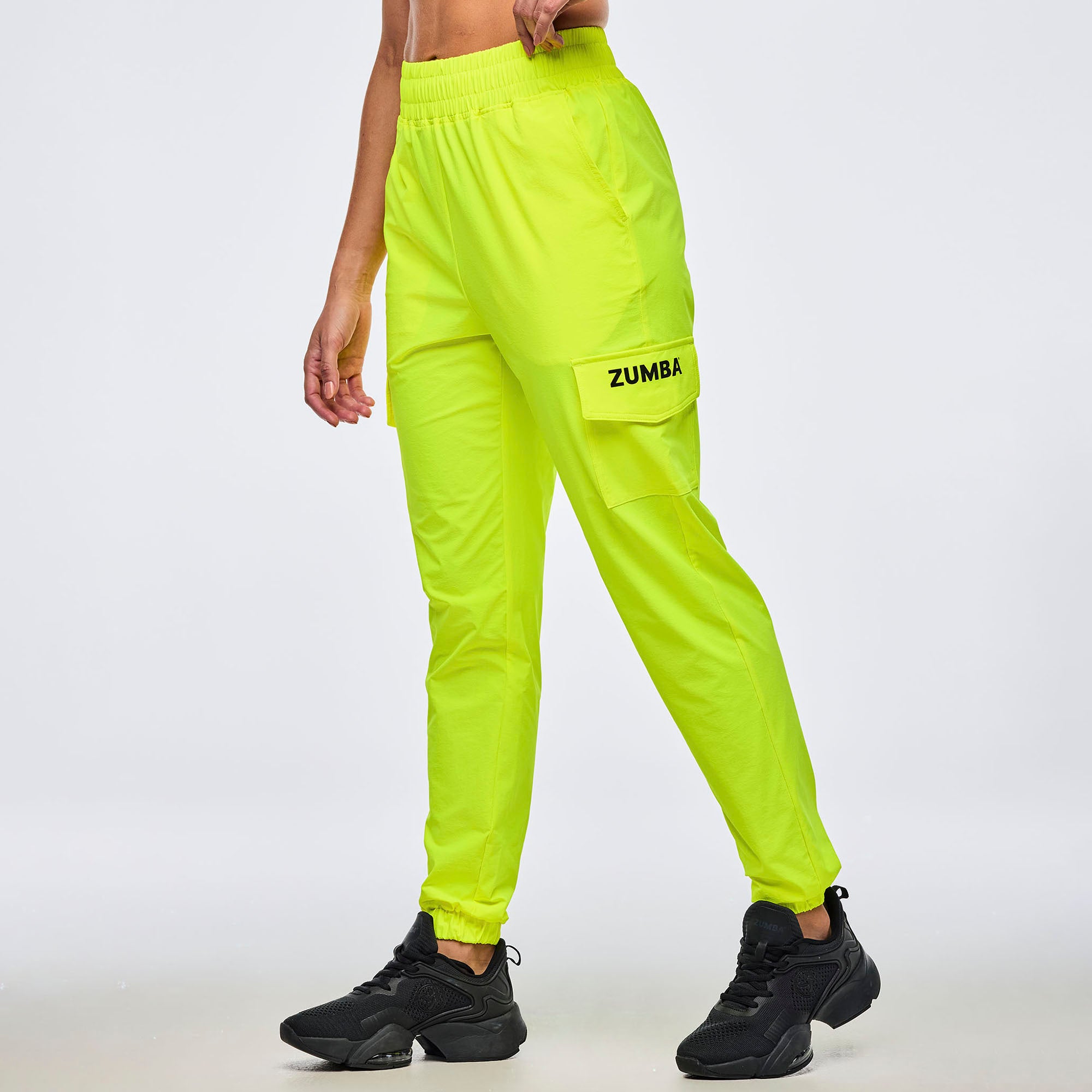 Spodnie cargo unisex Zumba Neon