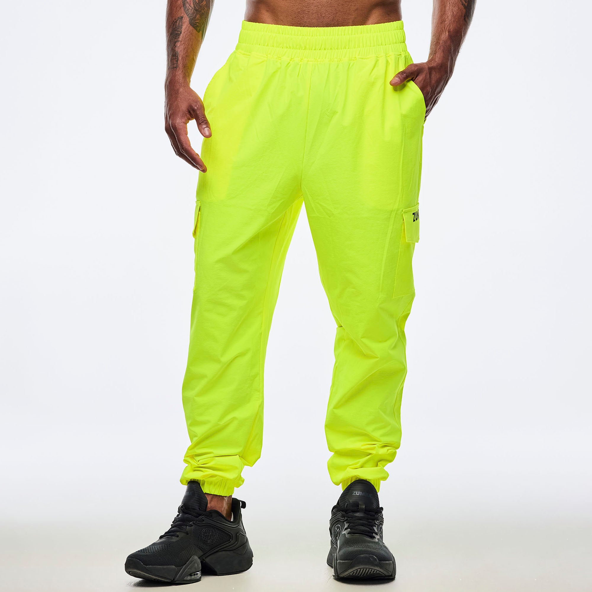 Spodnie cargo unisex Zumba Neon