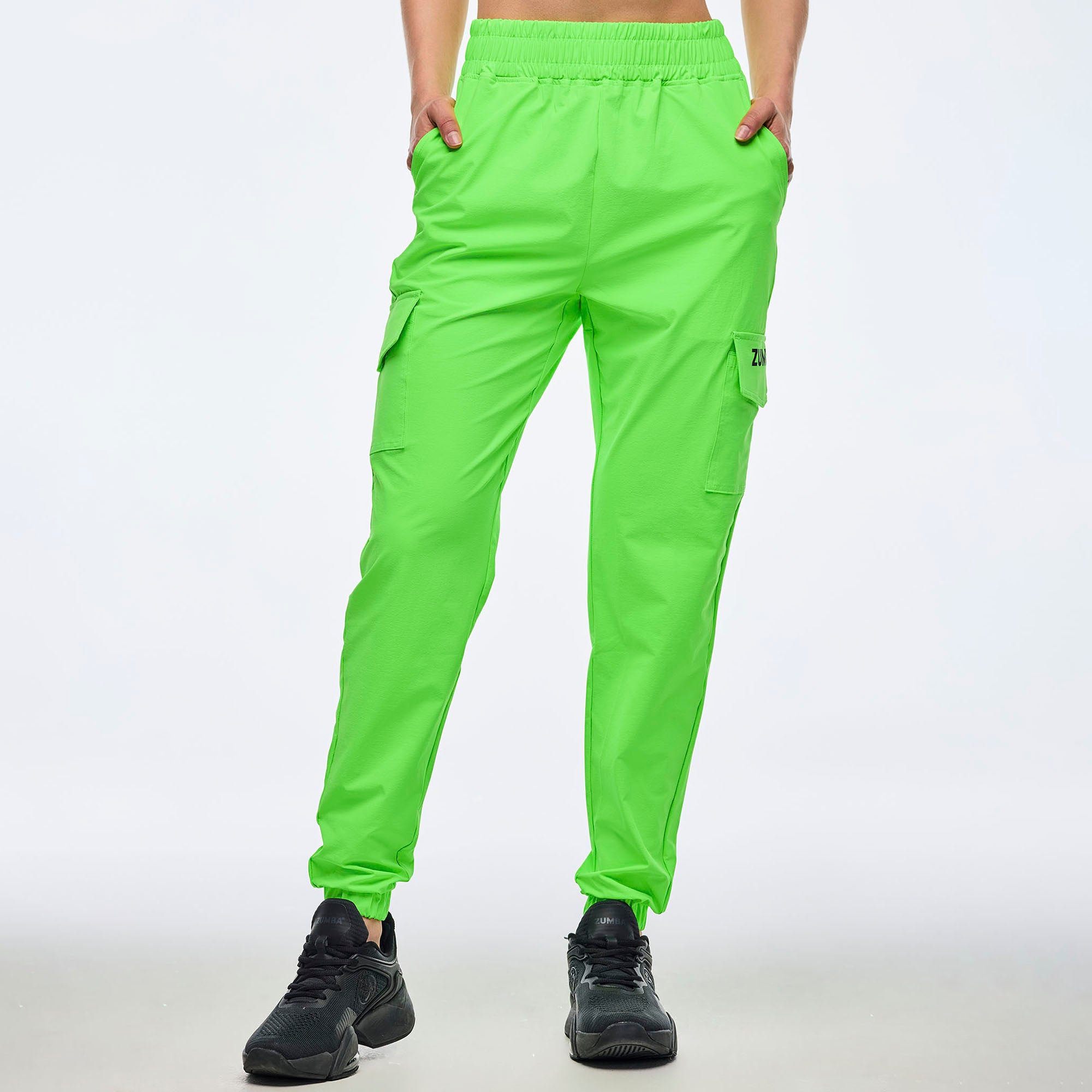 Spodnie cargo unisex Zumba Neon